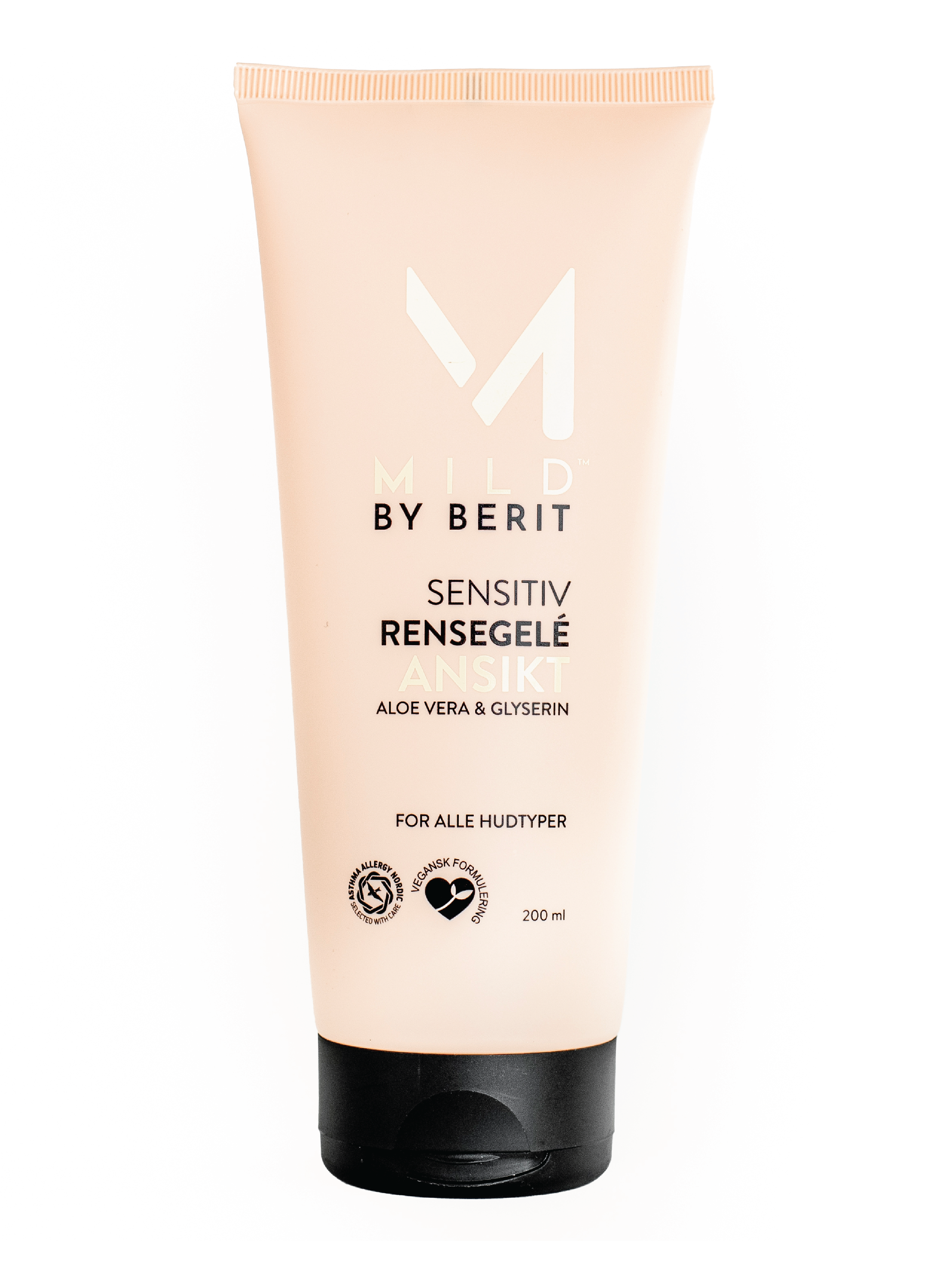 Mild by Berit Sensitiv rensegelé ansikt, 200 ml