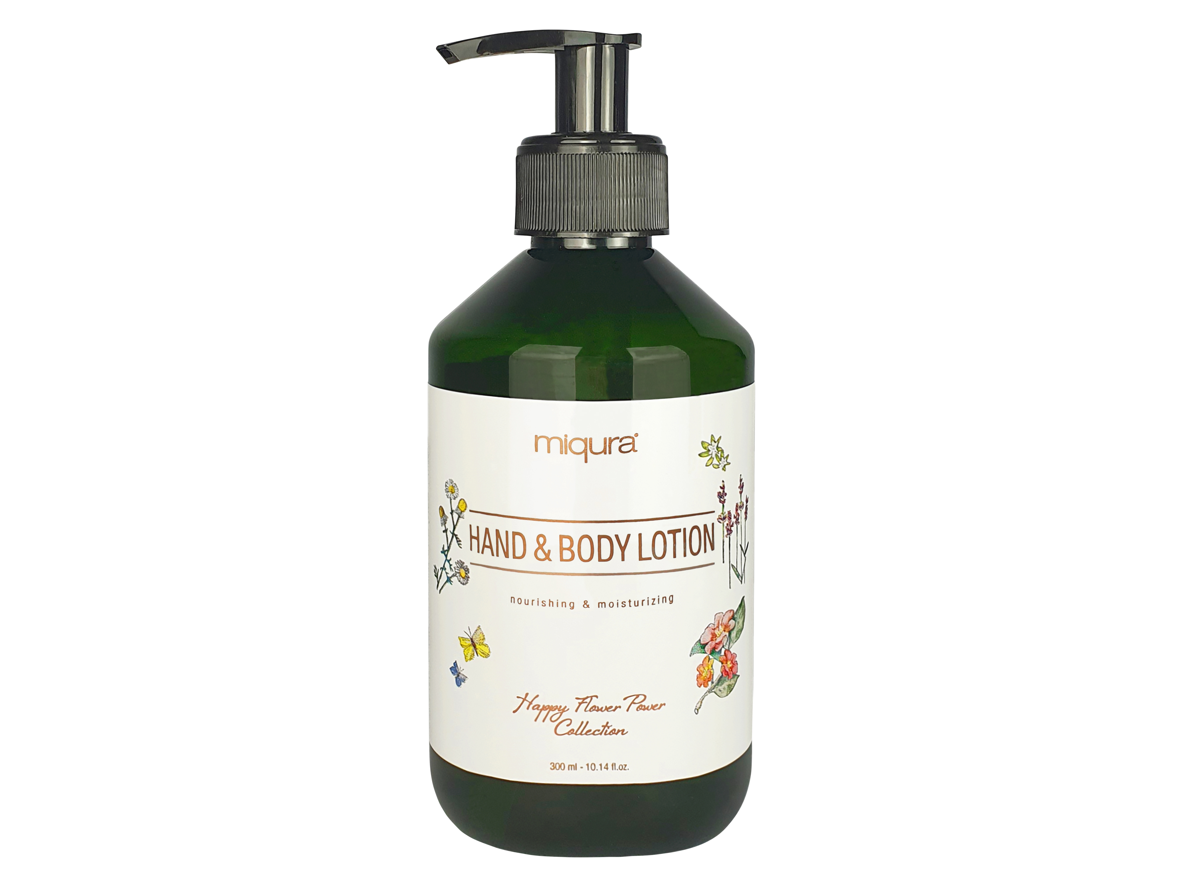 Miqura Flower Hånd og body lotion, 300 ml