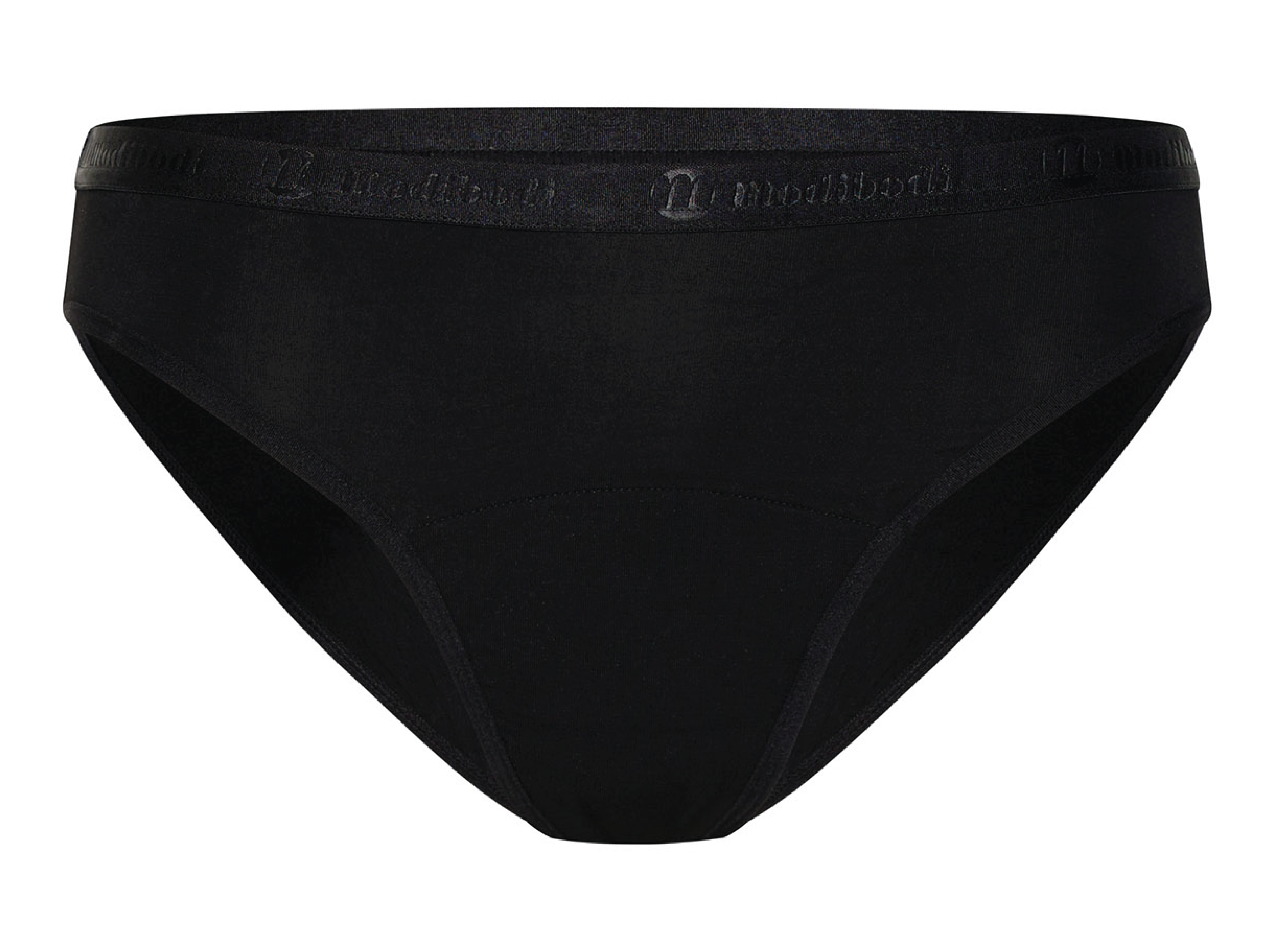 Modibodi Classic Bikini Moderate-Heavy Black, 2XS, 1 stk.