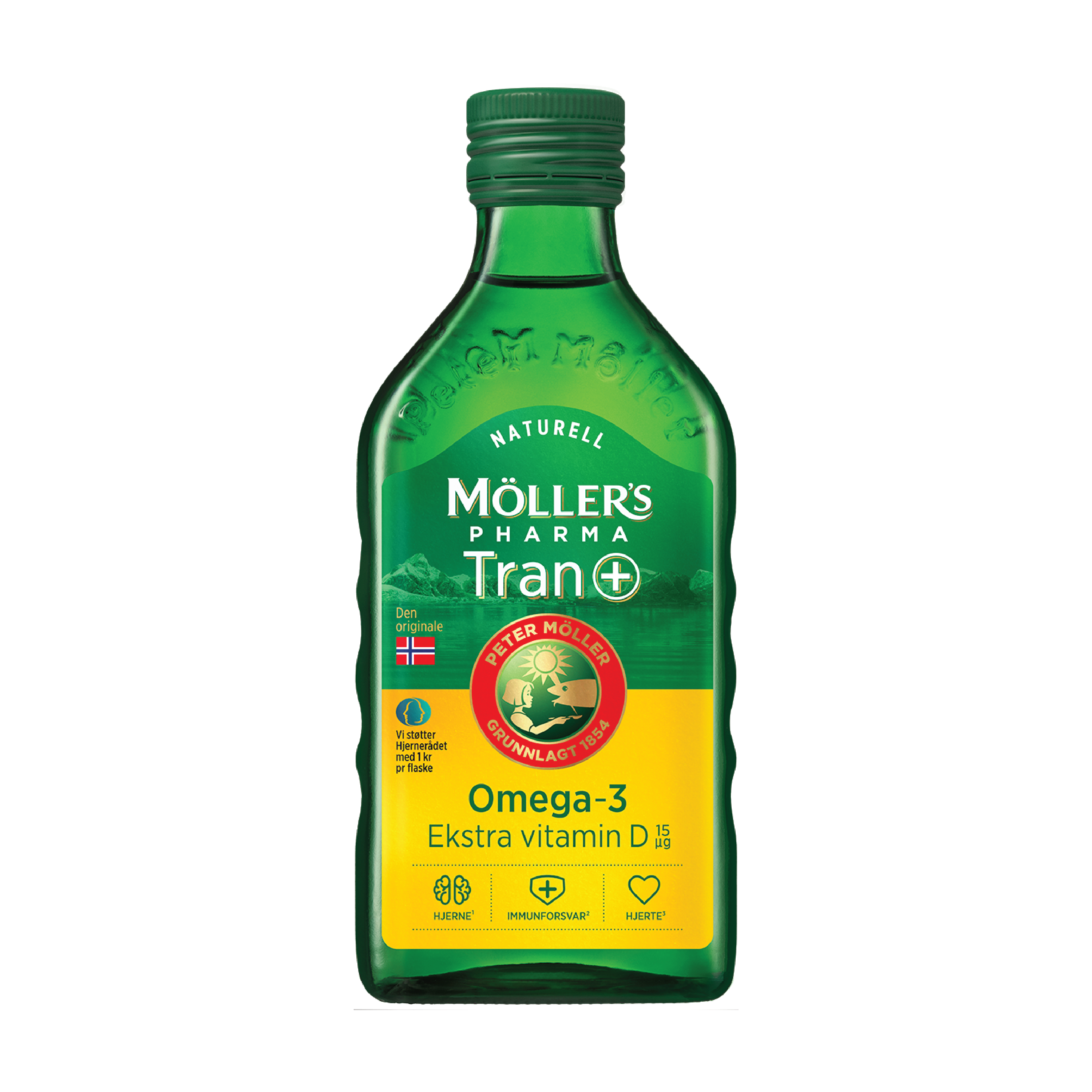 Möller's Pharma Tran D+ Naturell, 250 ml