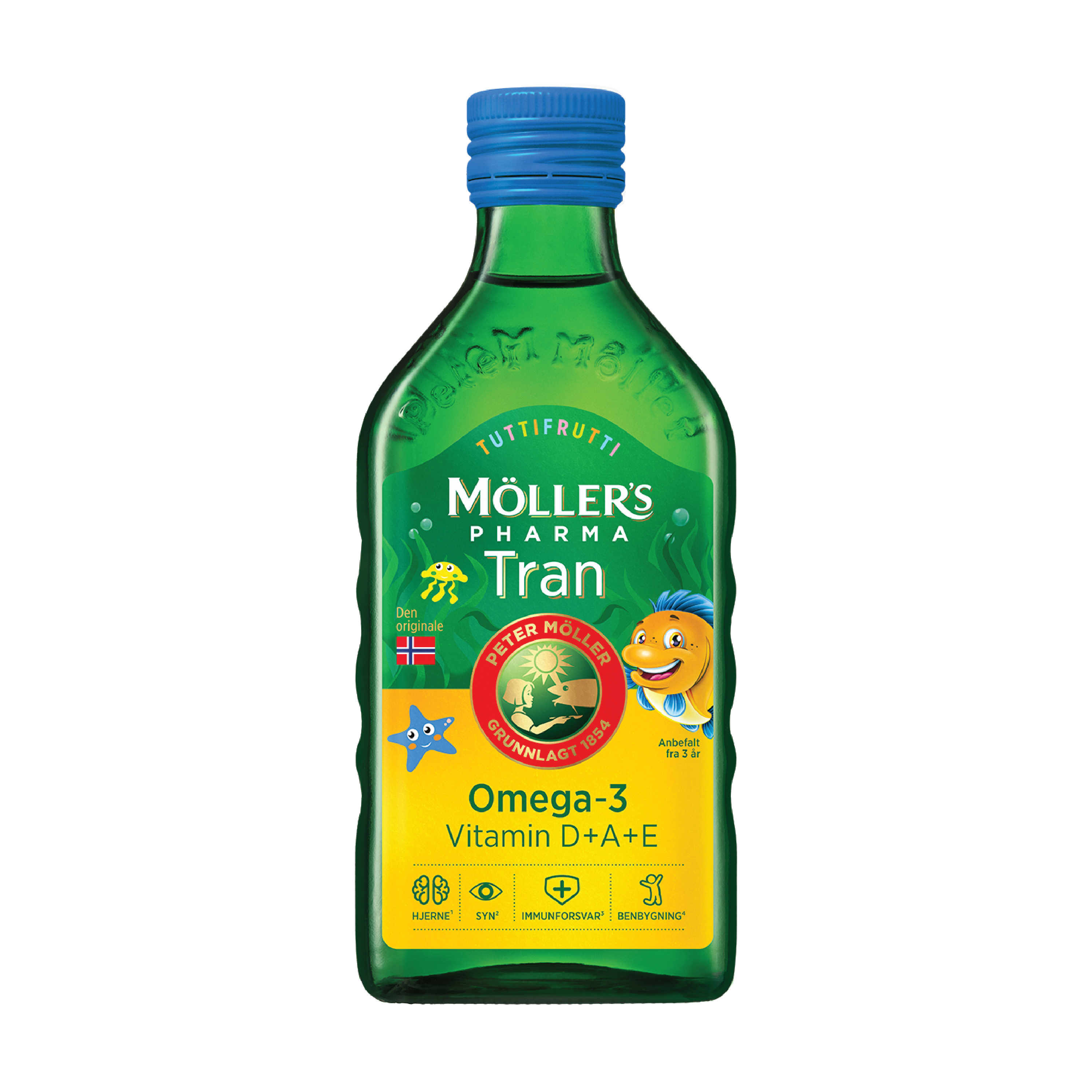 Möller's Pharma Tran Tutti Frutti, 250 ml