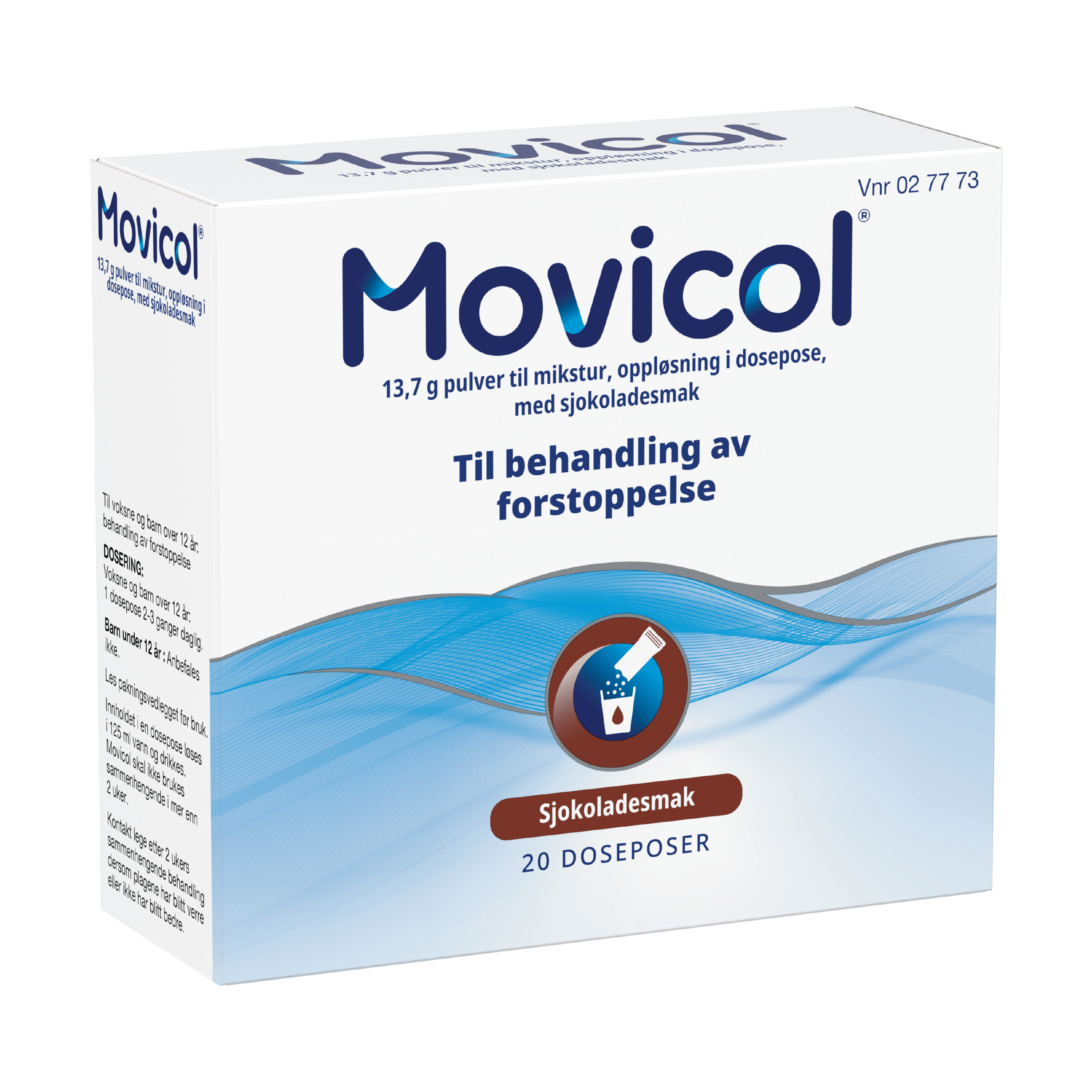 Movicol Pulver til mikstur, 20 x 1 stk.