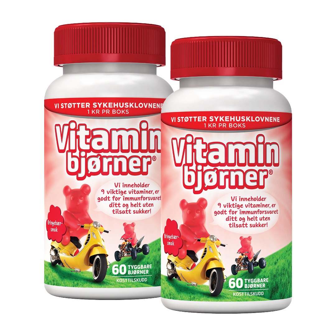Multivitamin, Bringebær x2