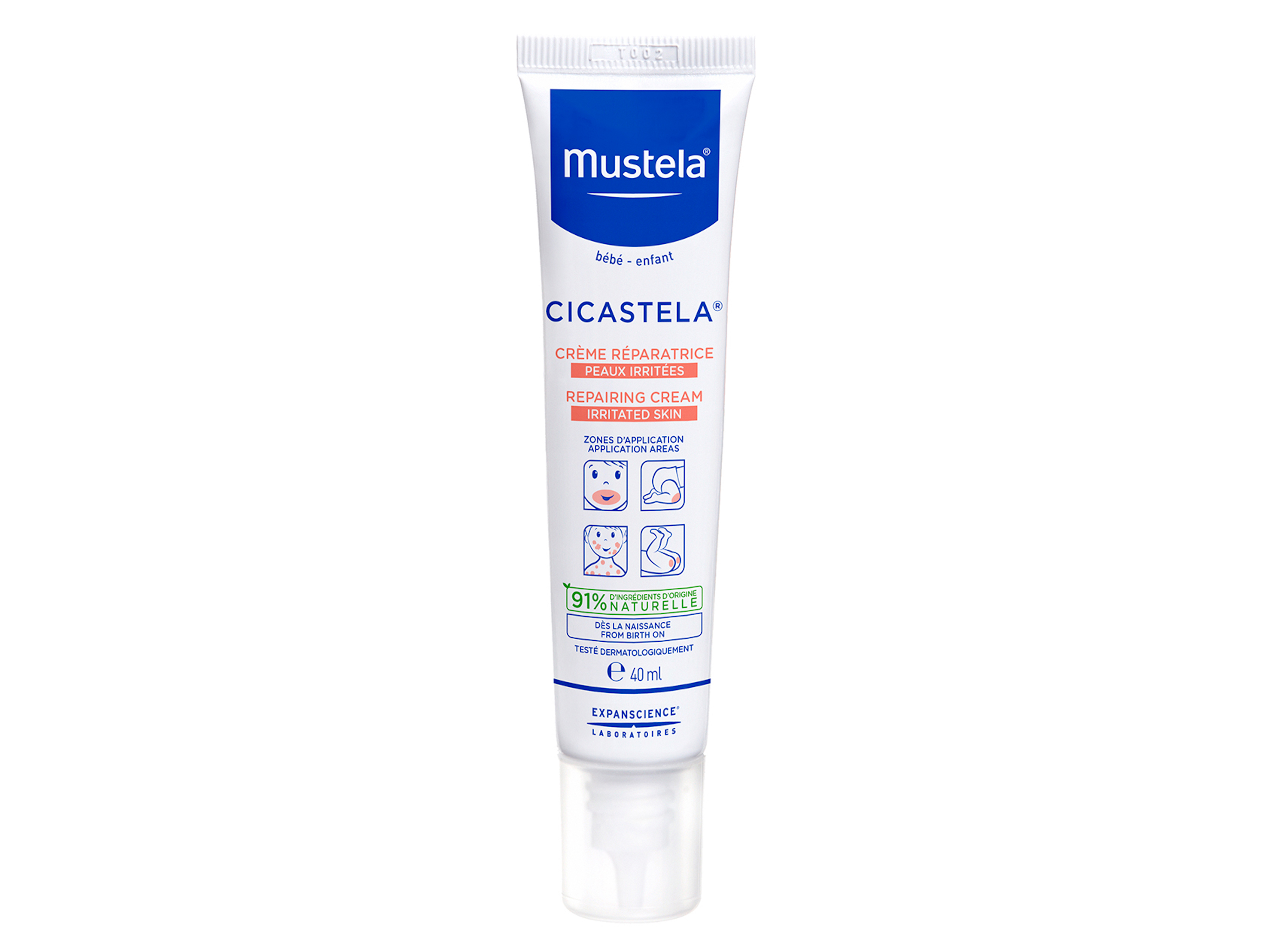 Mustela Cicastela Repairing Cream, 40 ml