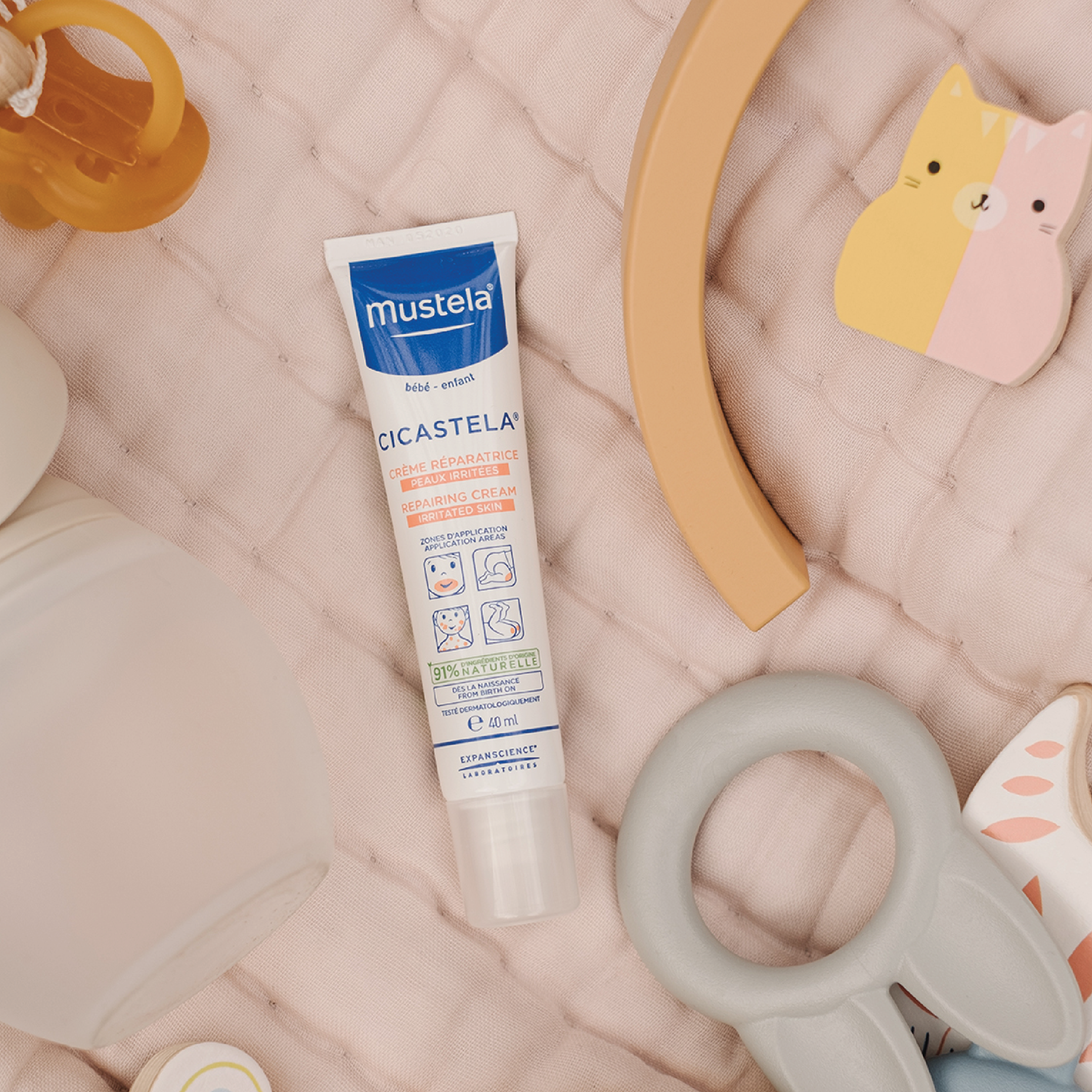 Mustela Cicastela Repairing Cream, 40 ml