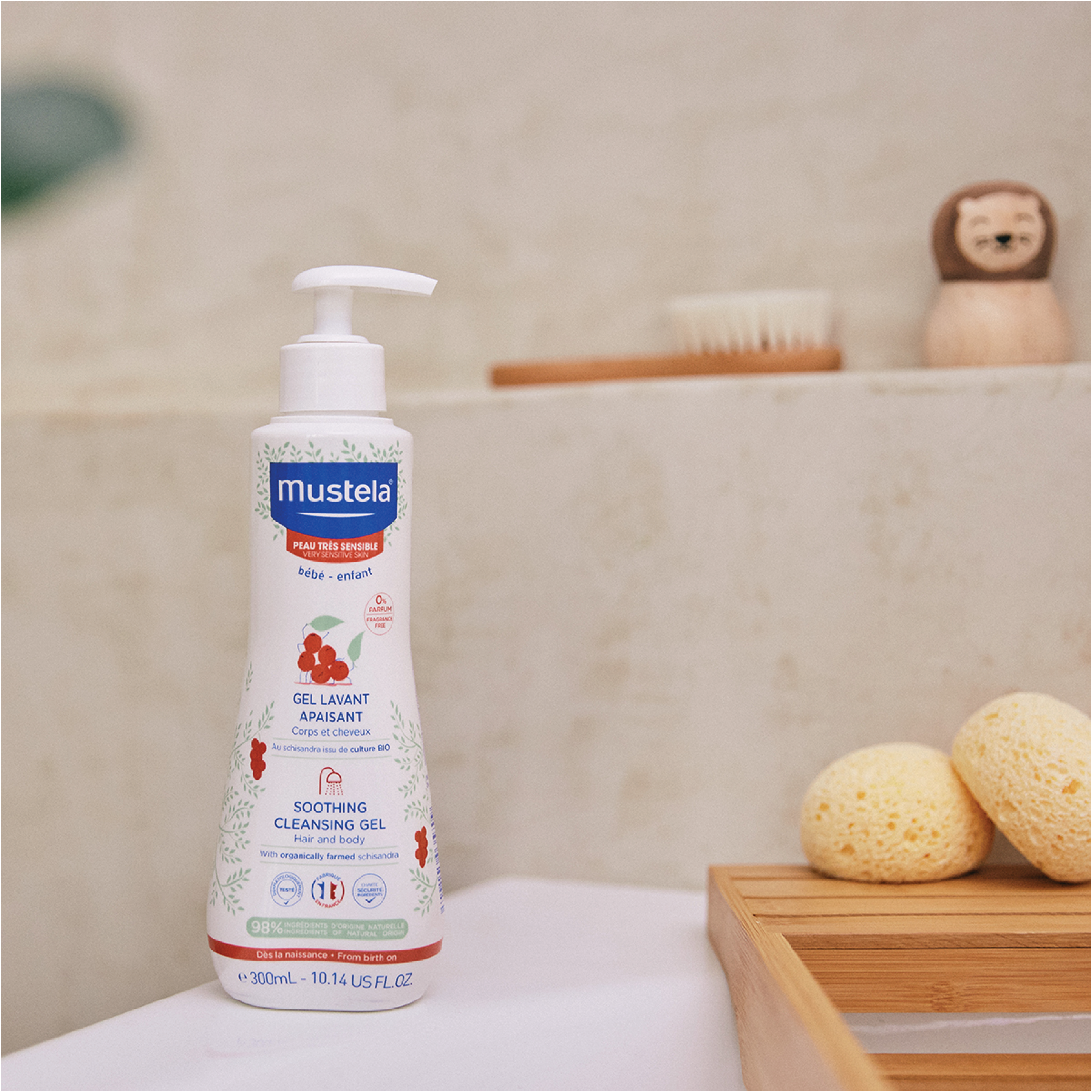 Mustela Soothing Cleansing Gel, 300 ml