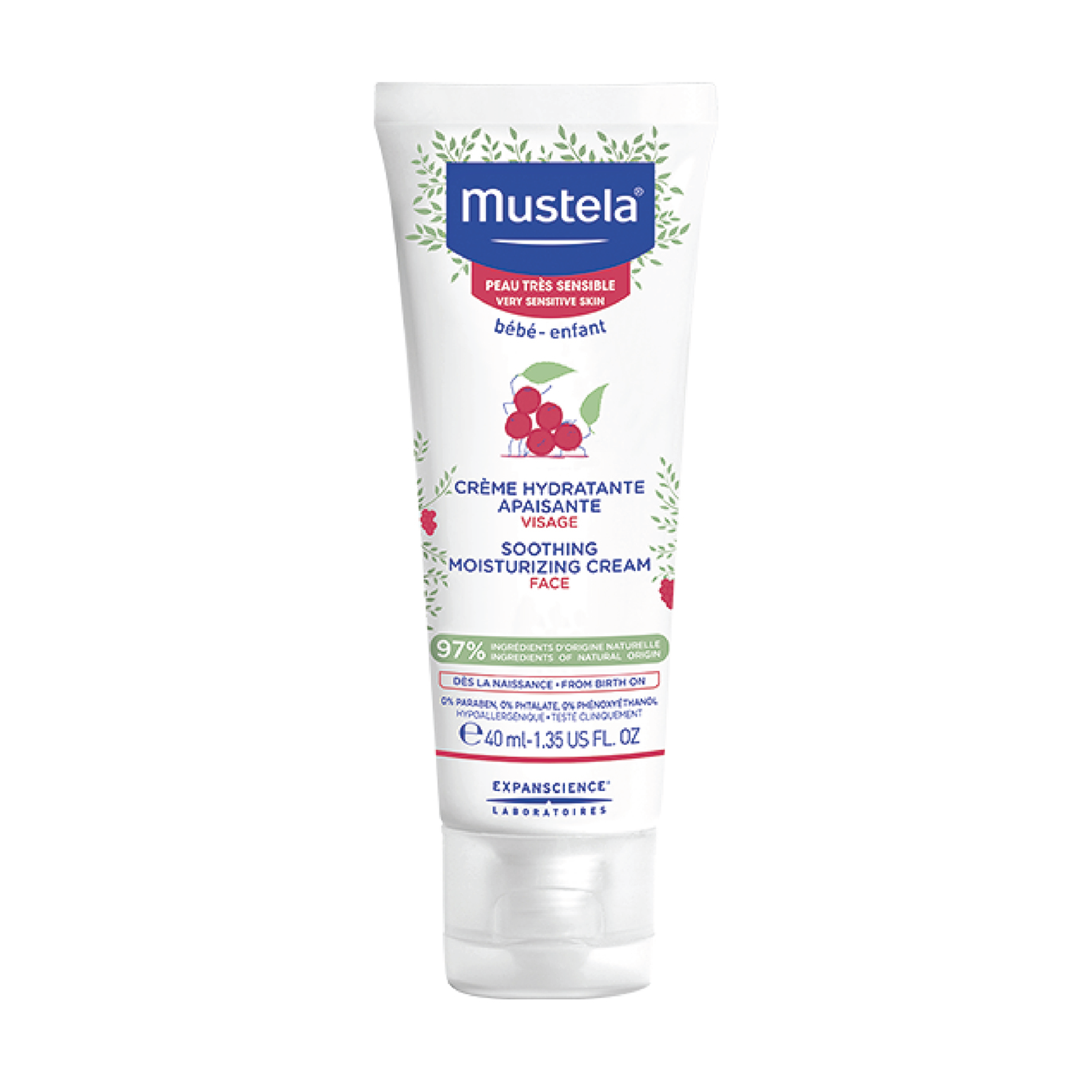 Mustela Soothing Moisturizing Cream, 40 g
