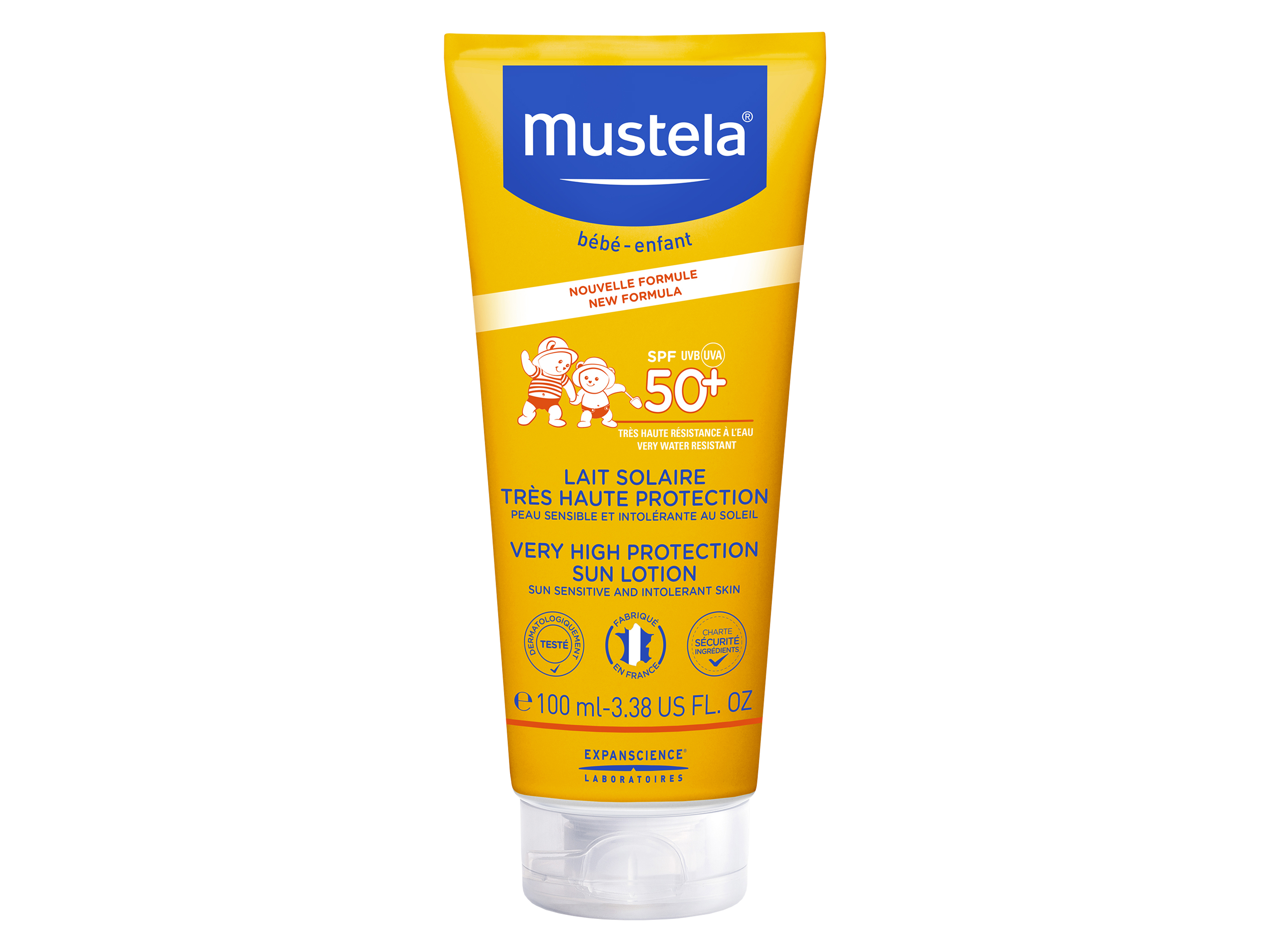Mustela Very High Protection Sun Lotion, SPF 50+, 100 ml