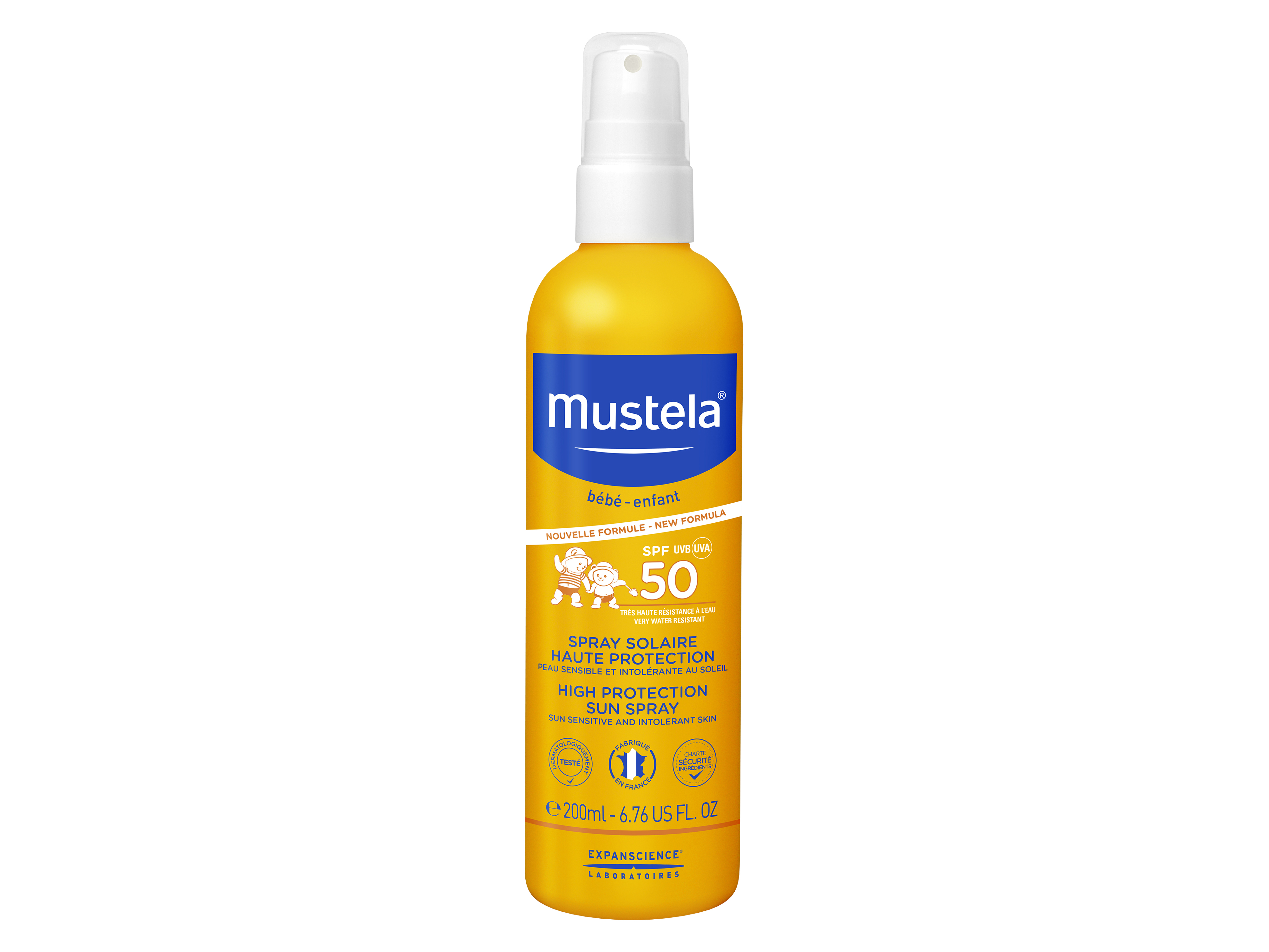 Mustela High Protection Sun Spray, SPF 50, 200 ml