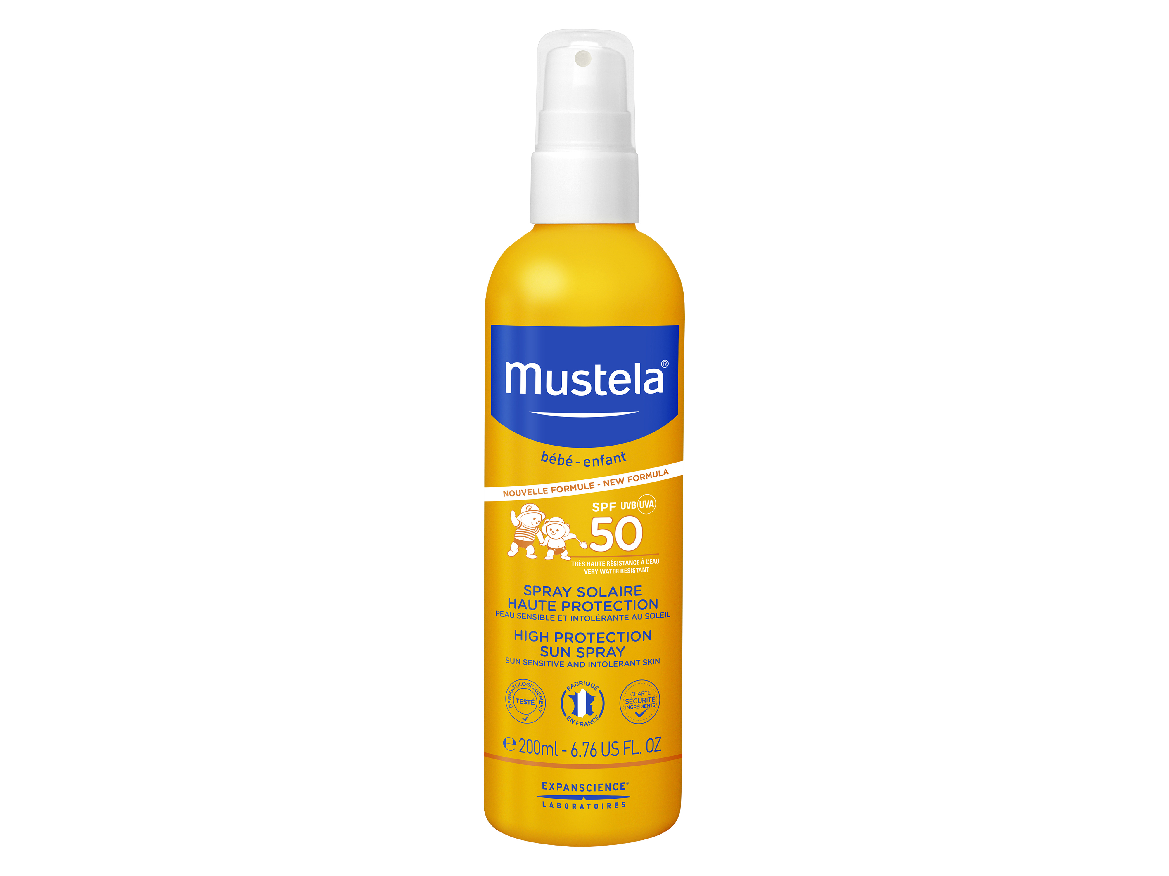 Mustela High Protection Sun Spray, SPF 50, 200 ml