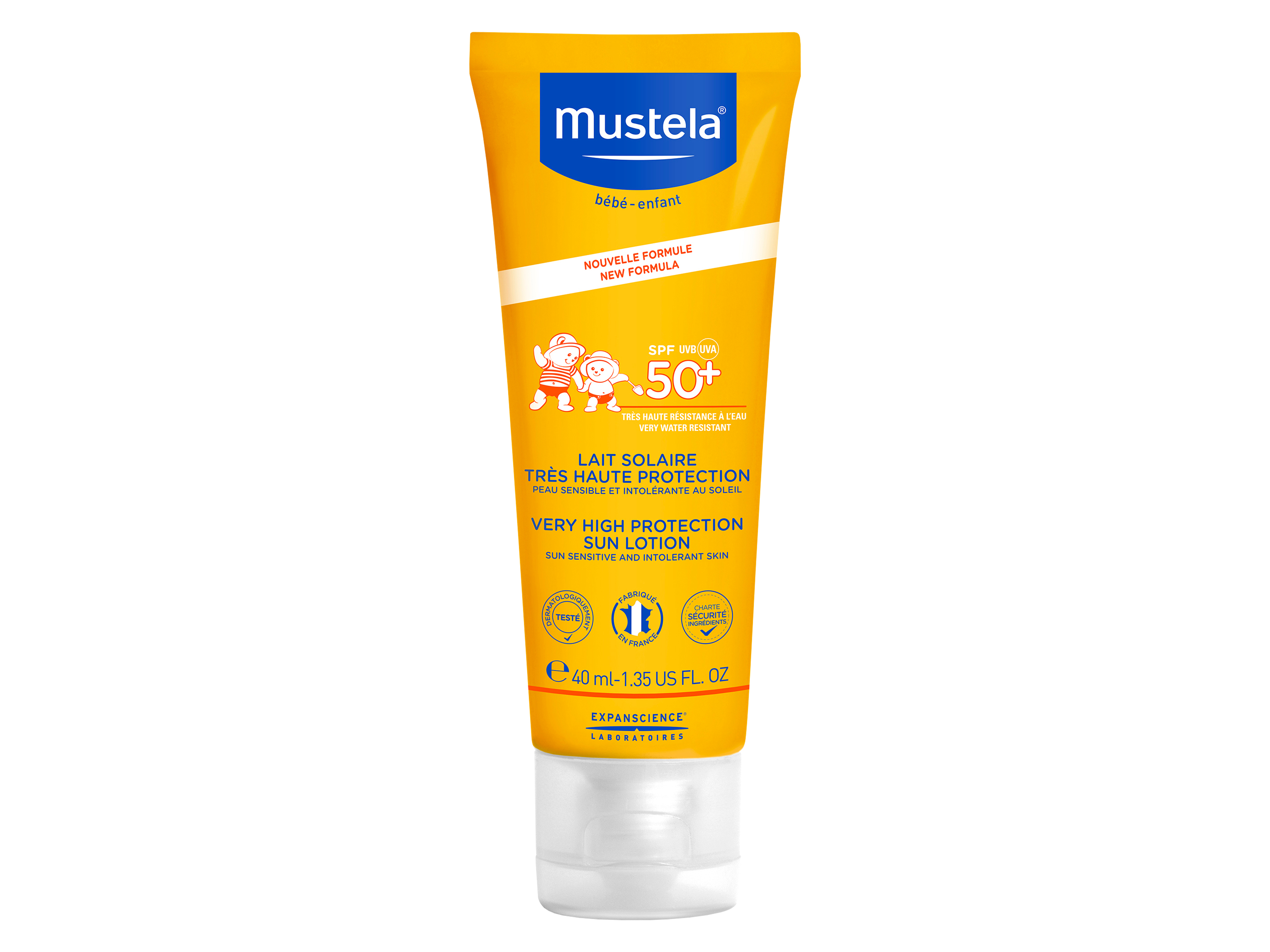 Mustela Very High Protection Face Sun Lotion SPF50+, 40 ml
