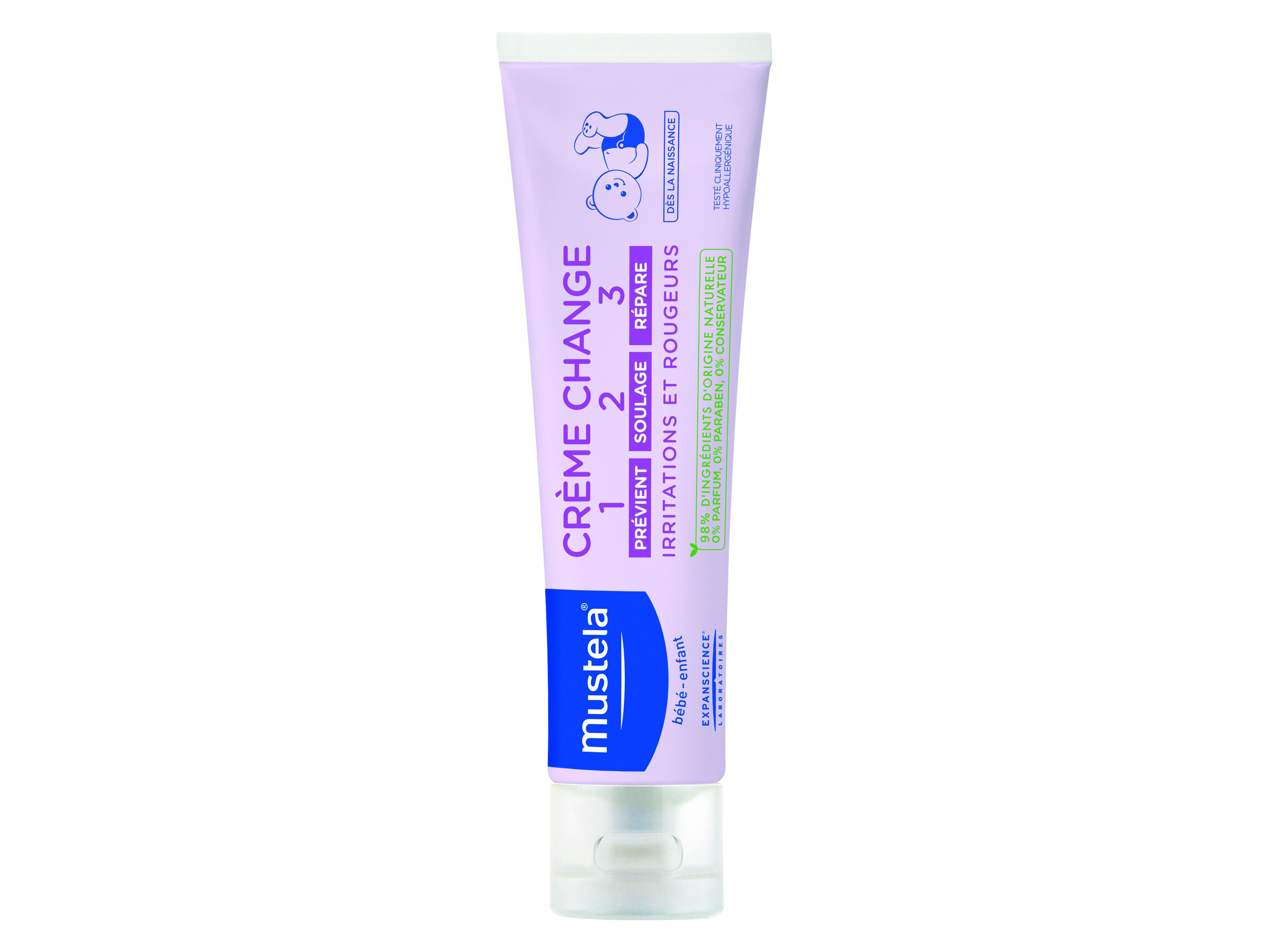 Mustela Vitamin Barrier Cream 1 2 3, 100 ml