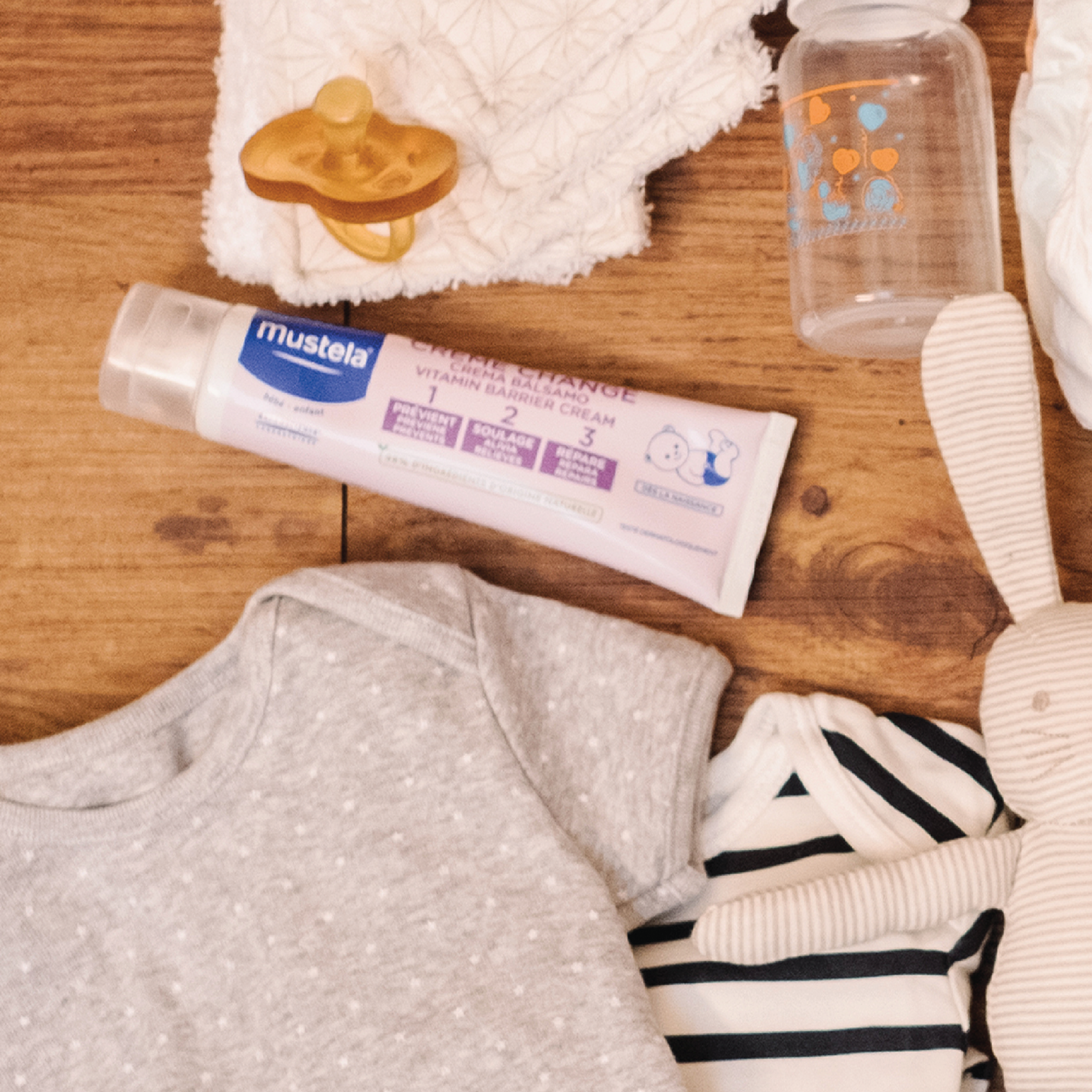 Mustela Vitamin Barrier Cream 1 2 3, 50 ml