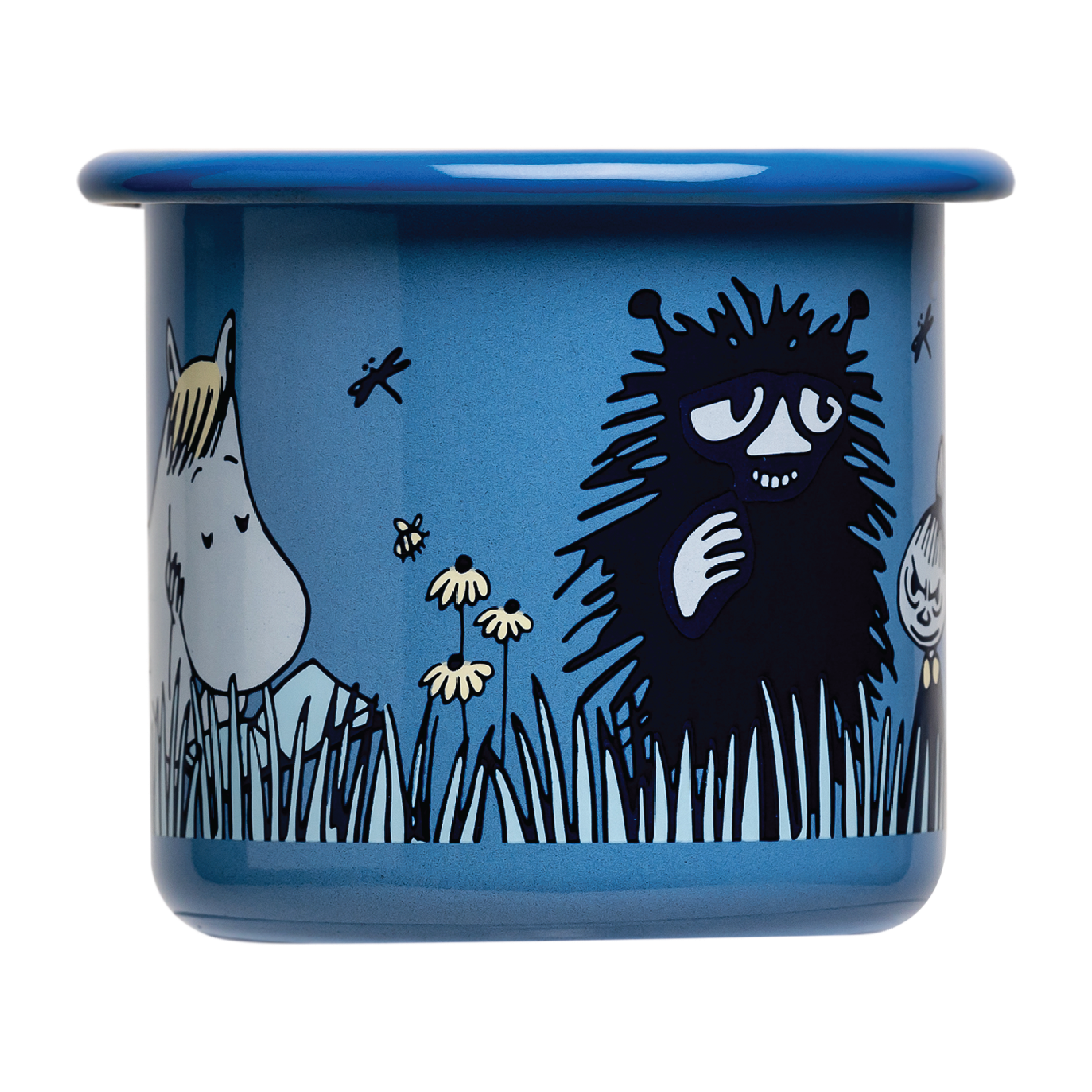 Muurla Mummikopp Emalje, Venner Blå, 2,5 dl