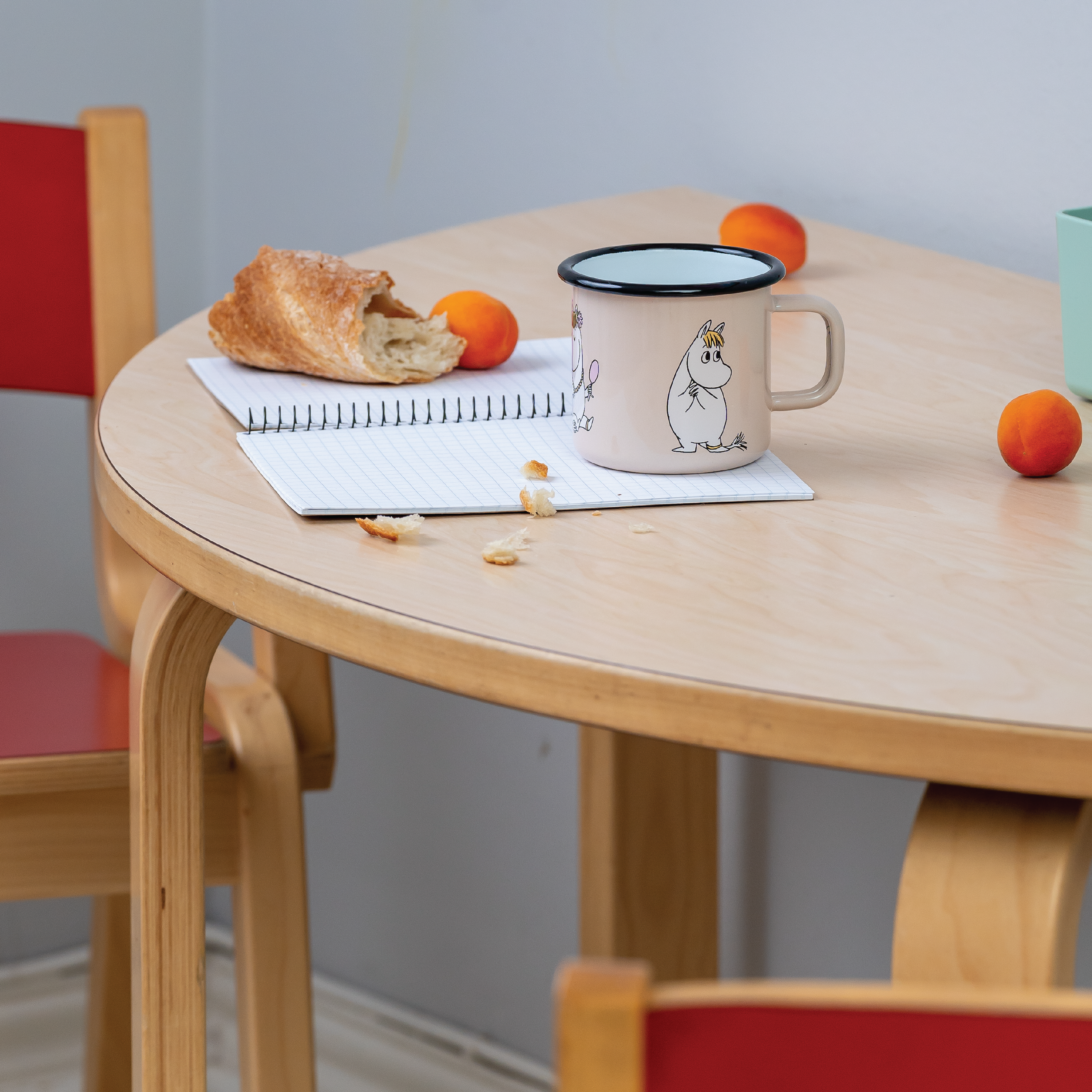 Muurla Mummikopp Emalje, Snorkfrøken, 3,7 dl