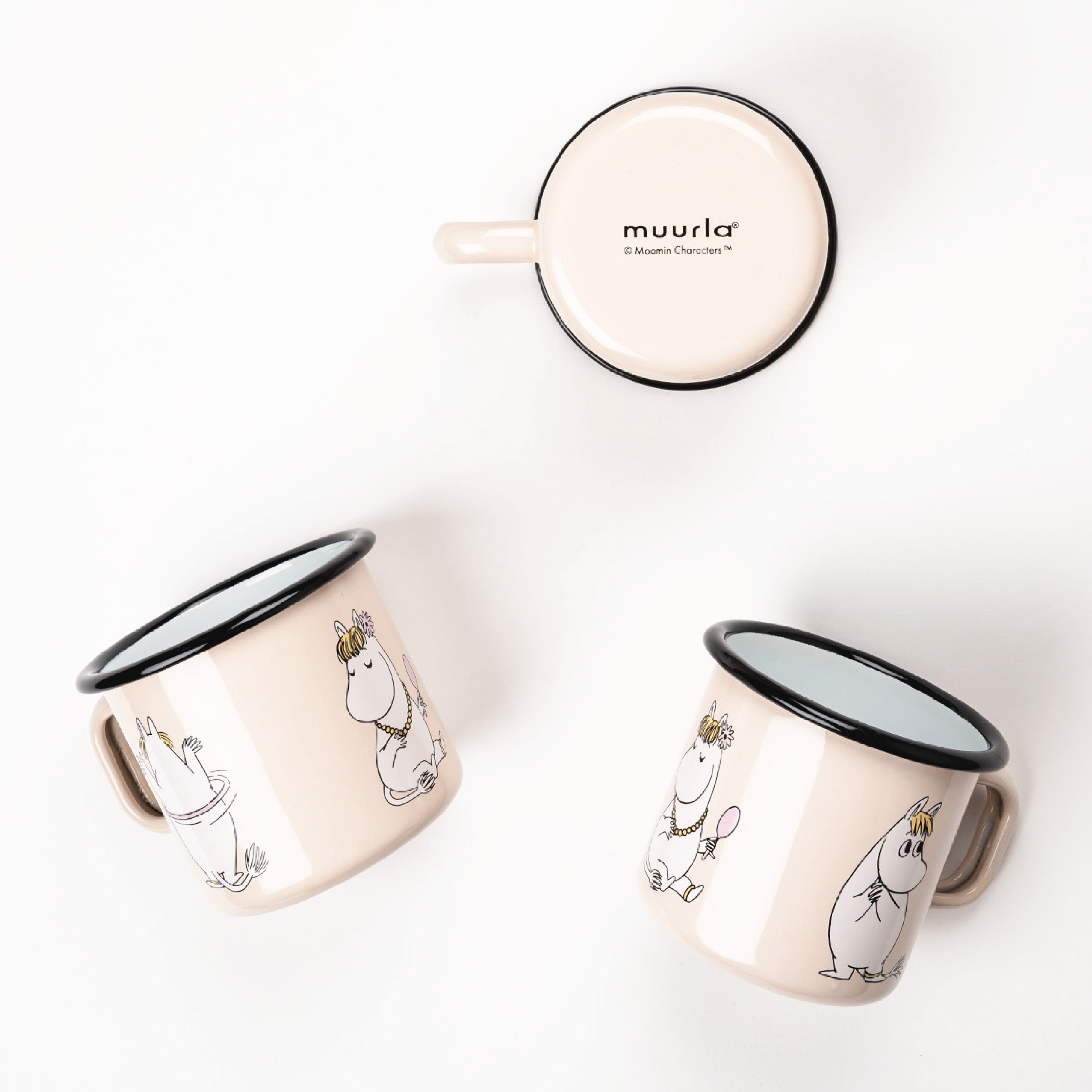 Muurla Mummikopp Emalje, Snorkfrøken, 3,7 dl