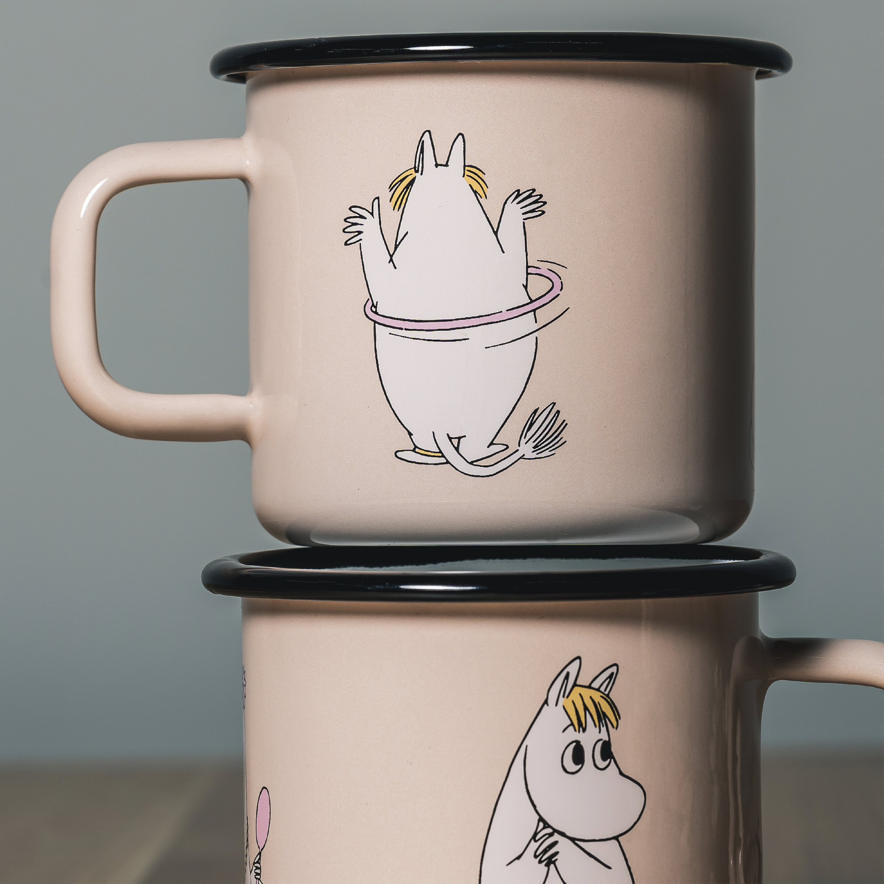 Muurla Mummikopp Emalje, Snorkfrøken, 3,7 dl