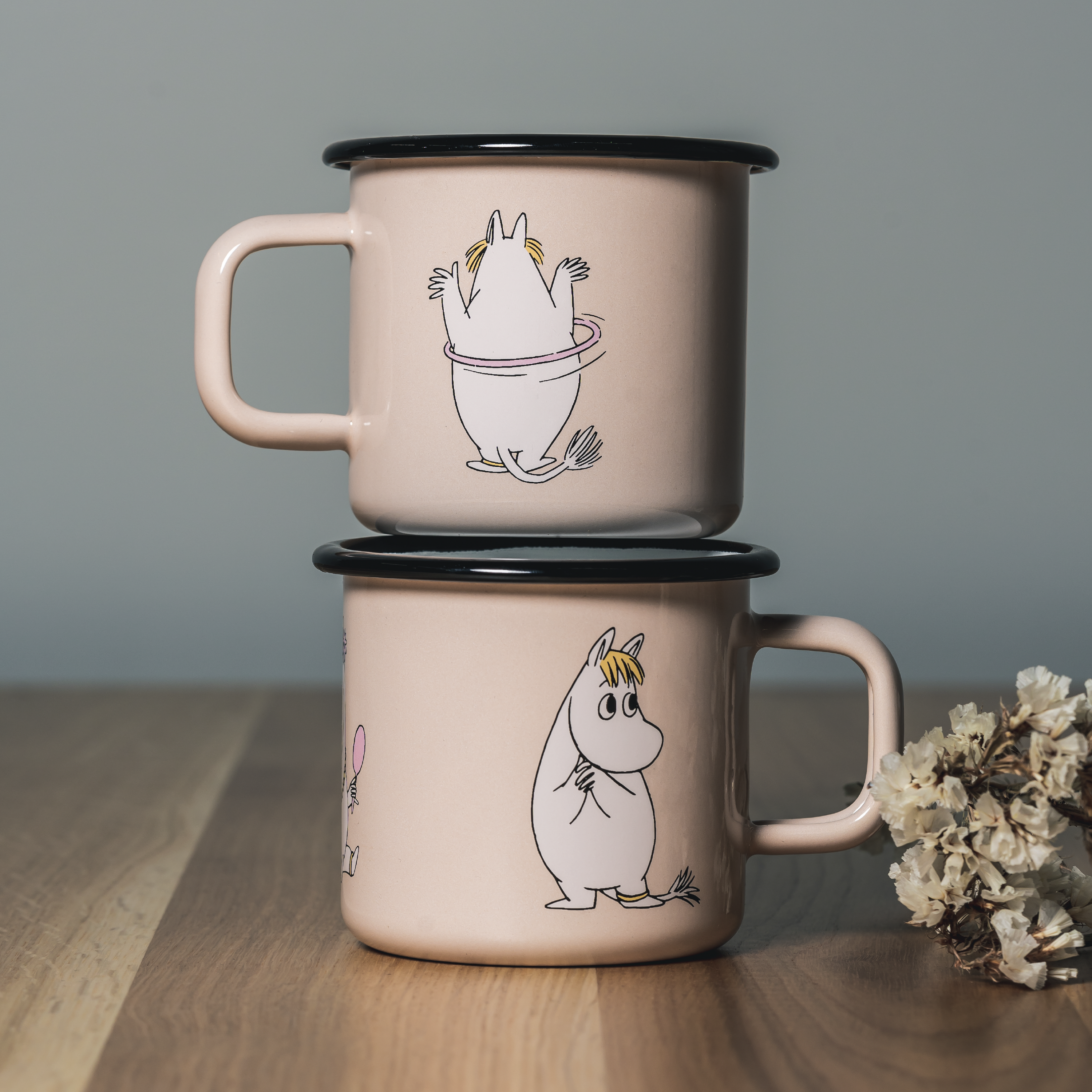 Muurla Mummikopp Emalje, Snorkfrøken, 3,7 dl