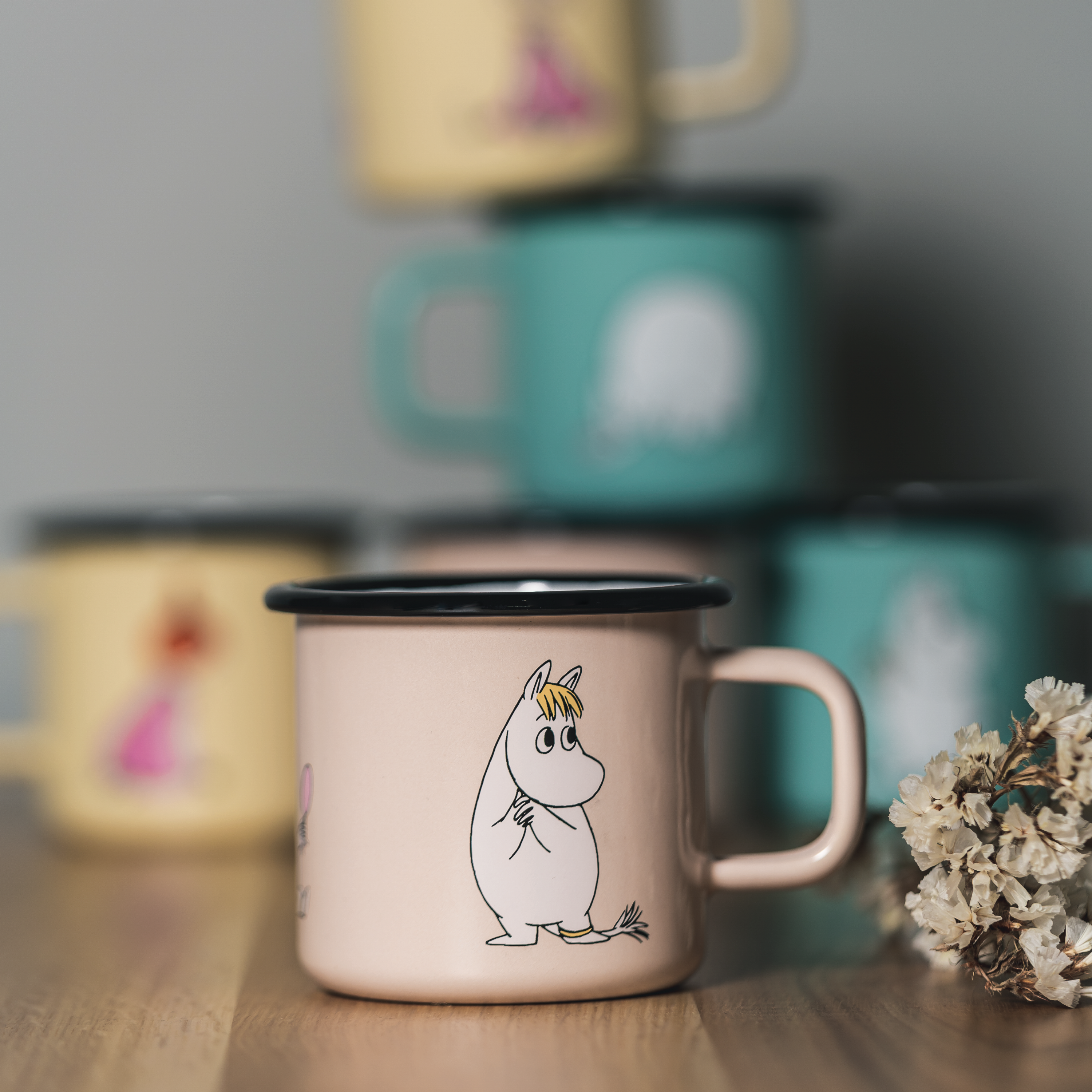 Muurla Mummikopp Emalje, Snorkfrøken, 3,7 dl