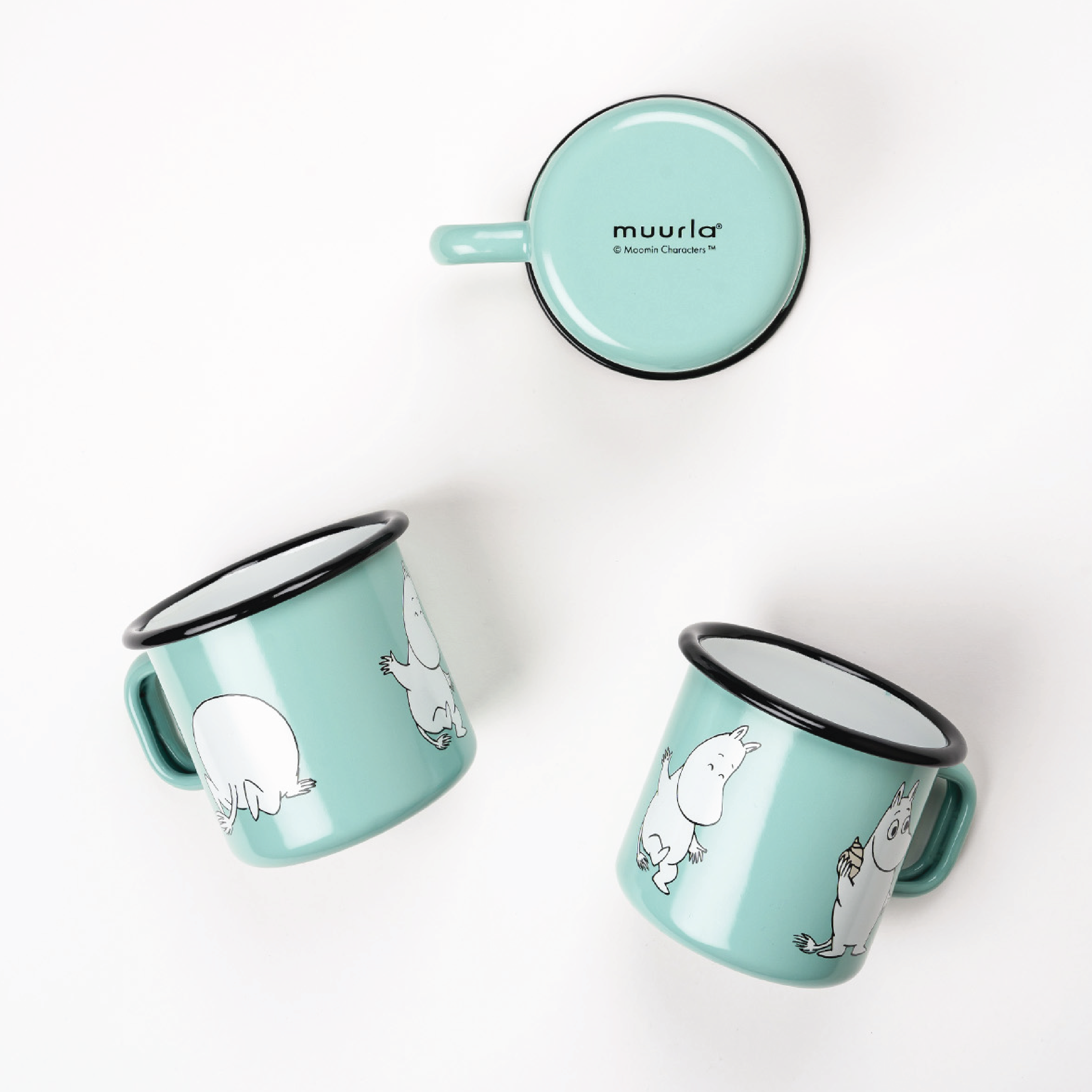 Muurla Mummikopp Emalje, Mummitrollet, 3,7 dl