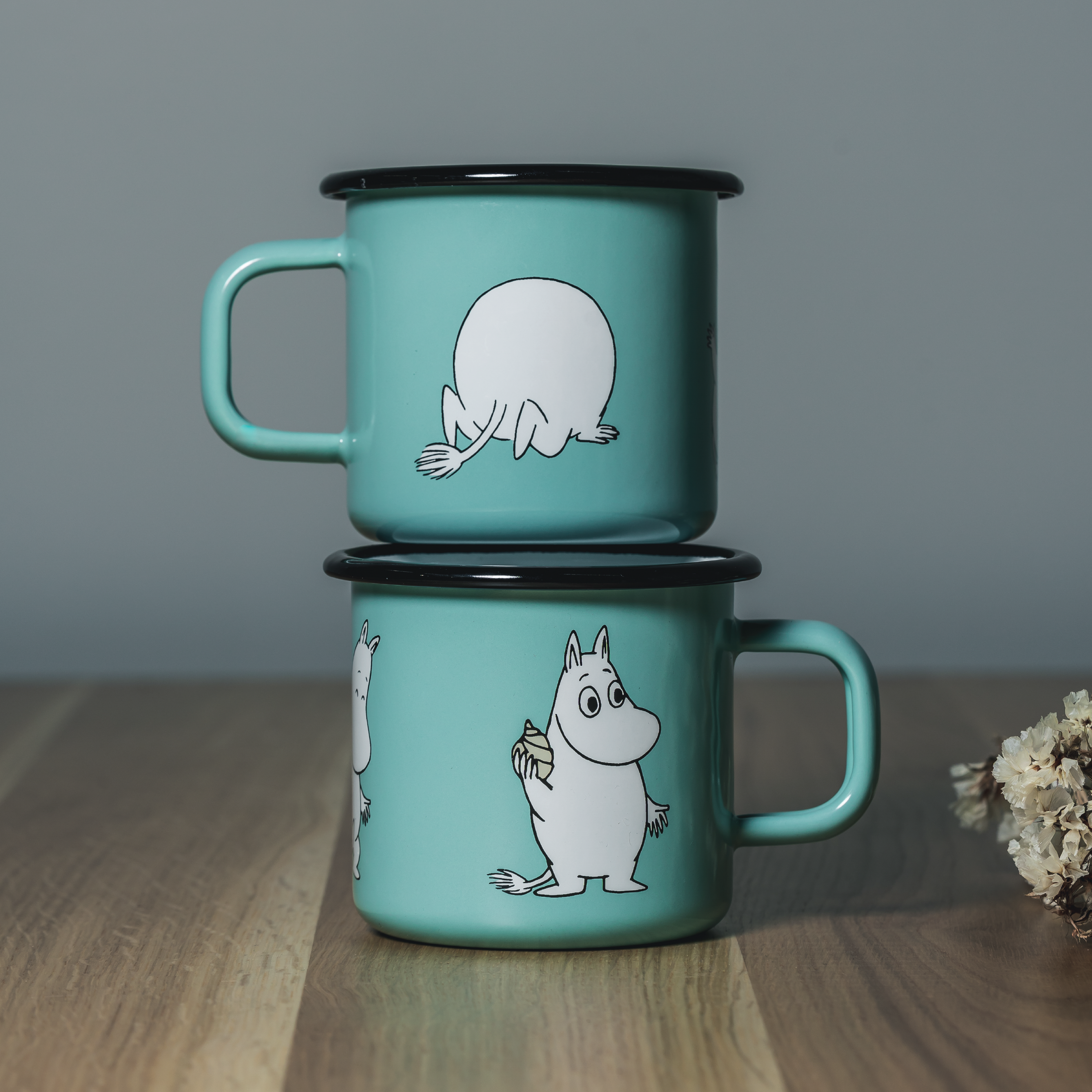 Muurla Mummikopp Emalje, Mummitrollet, 3,7 dl