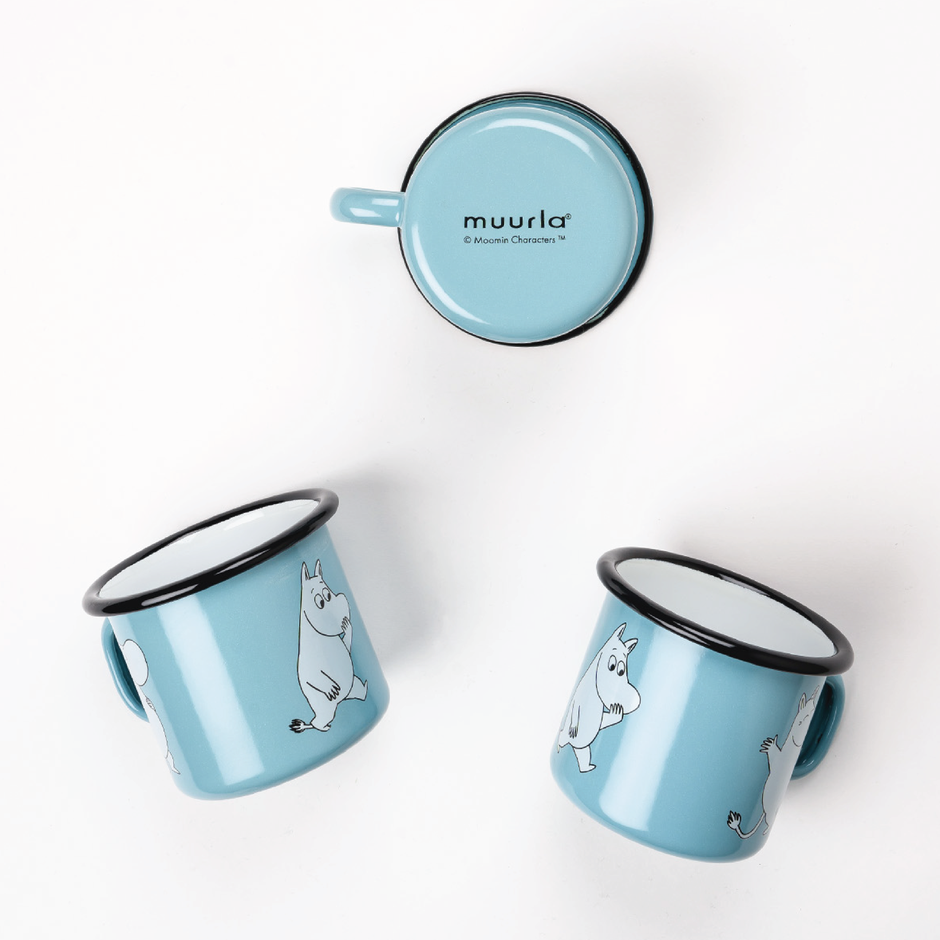 Muurla Mummikopp Emalje, Mummitrollet, 2,5 dl