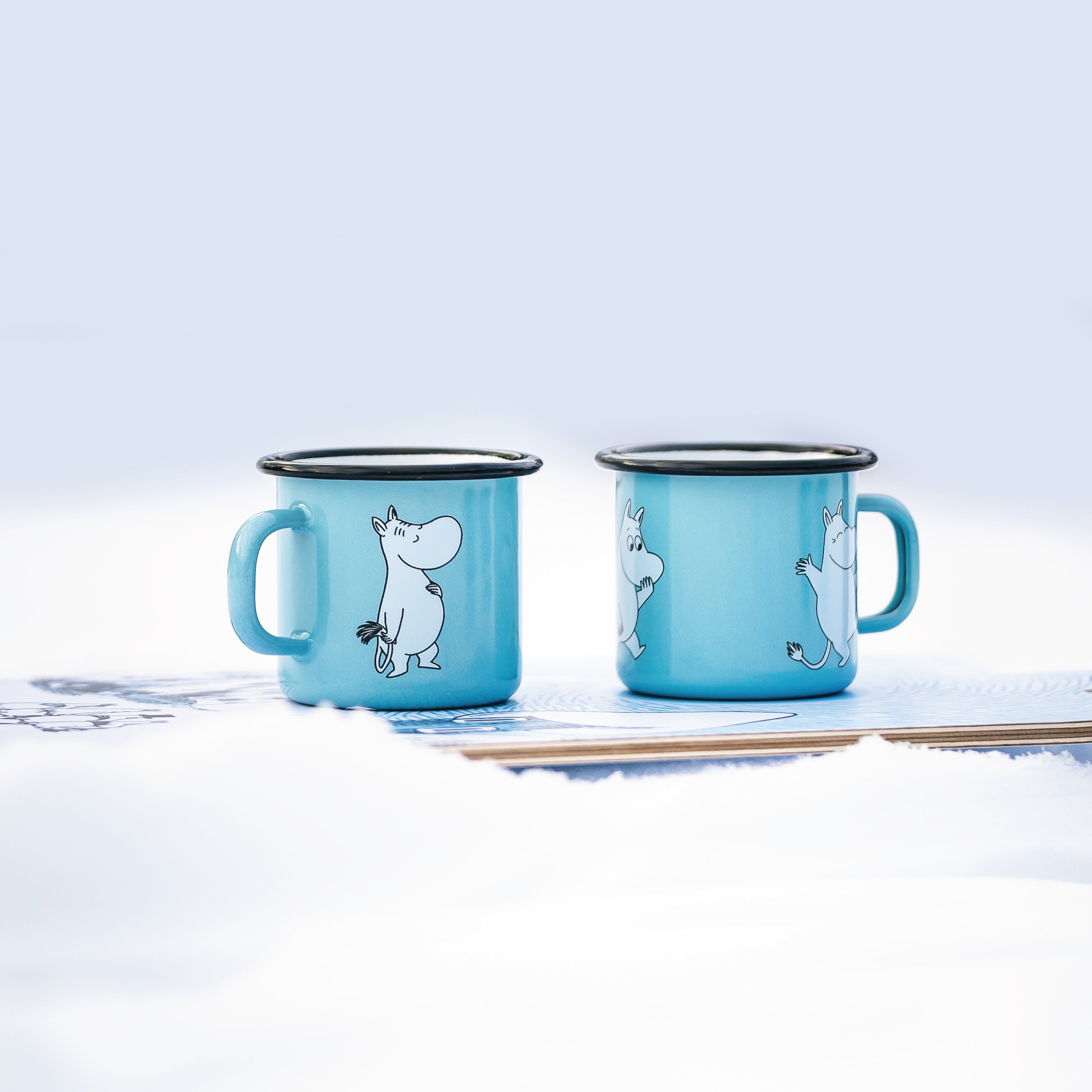 Muurla Mummikopp Emalje, Mummitrollet, 2,5 dl