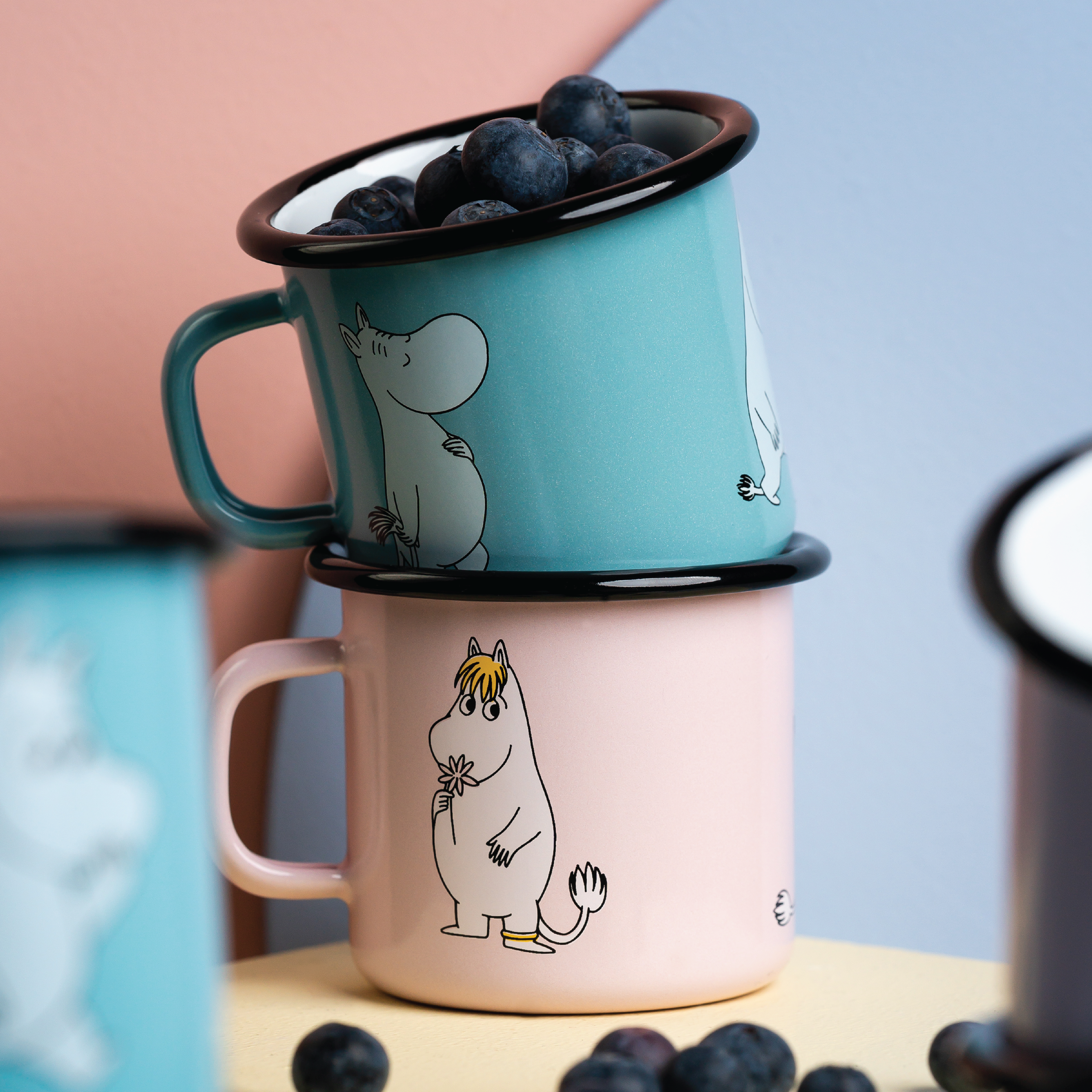 Muurla Mummikopp Emalje, Mummitrollet, 2,5 dl