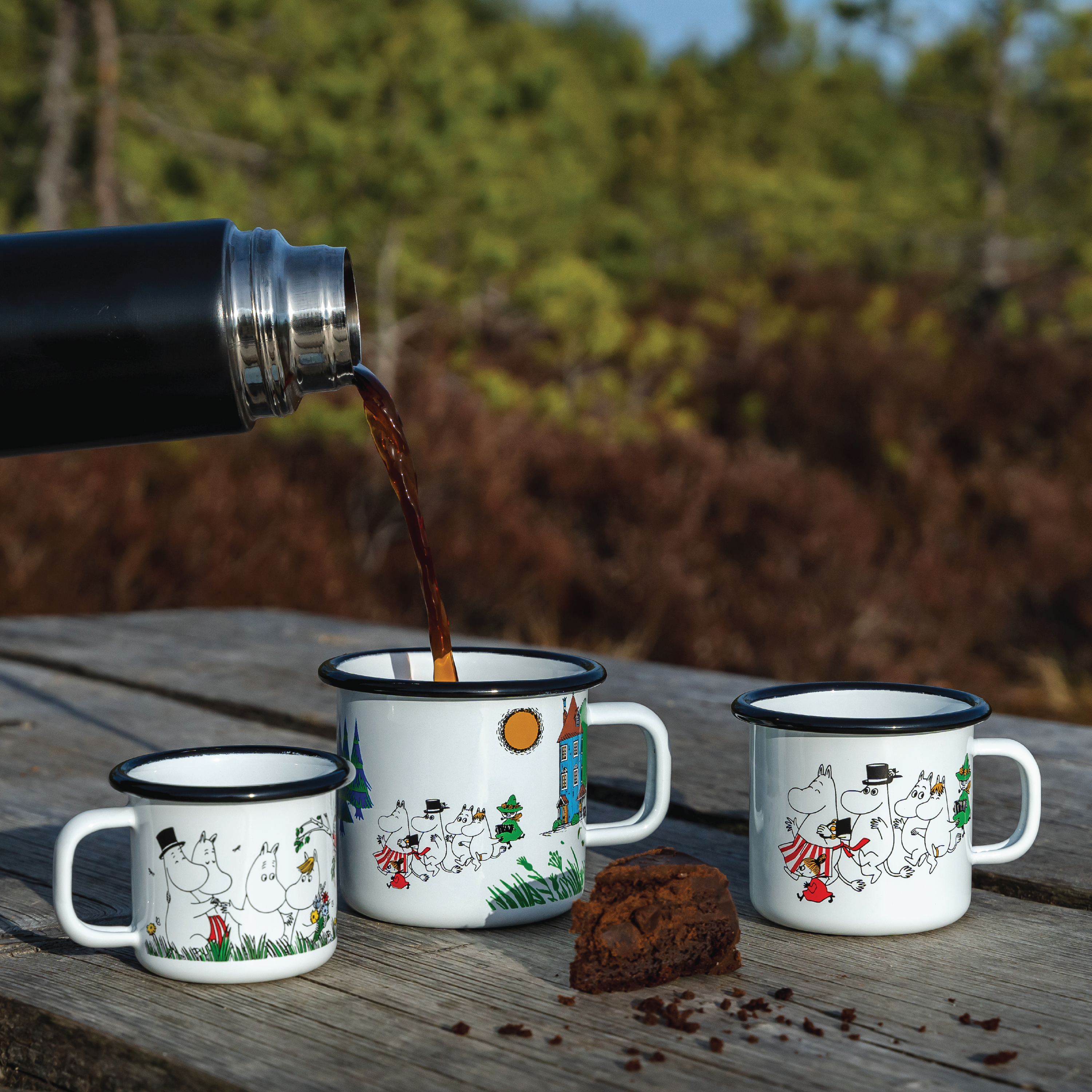 Muurla Mummikopp Emalje, Mummidalen, 2,5 dl