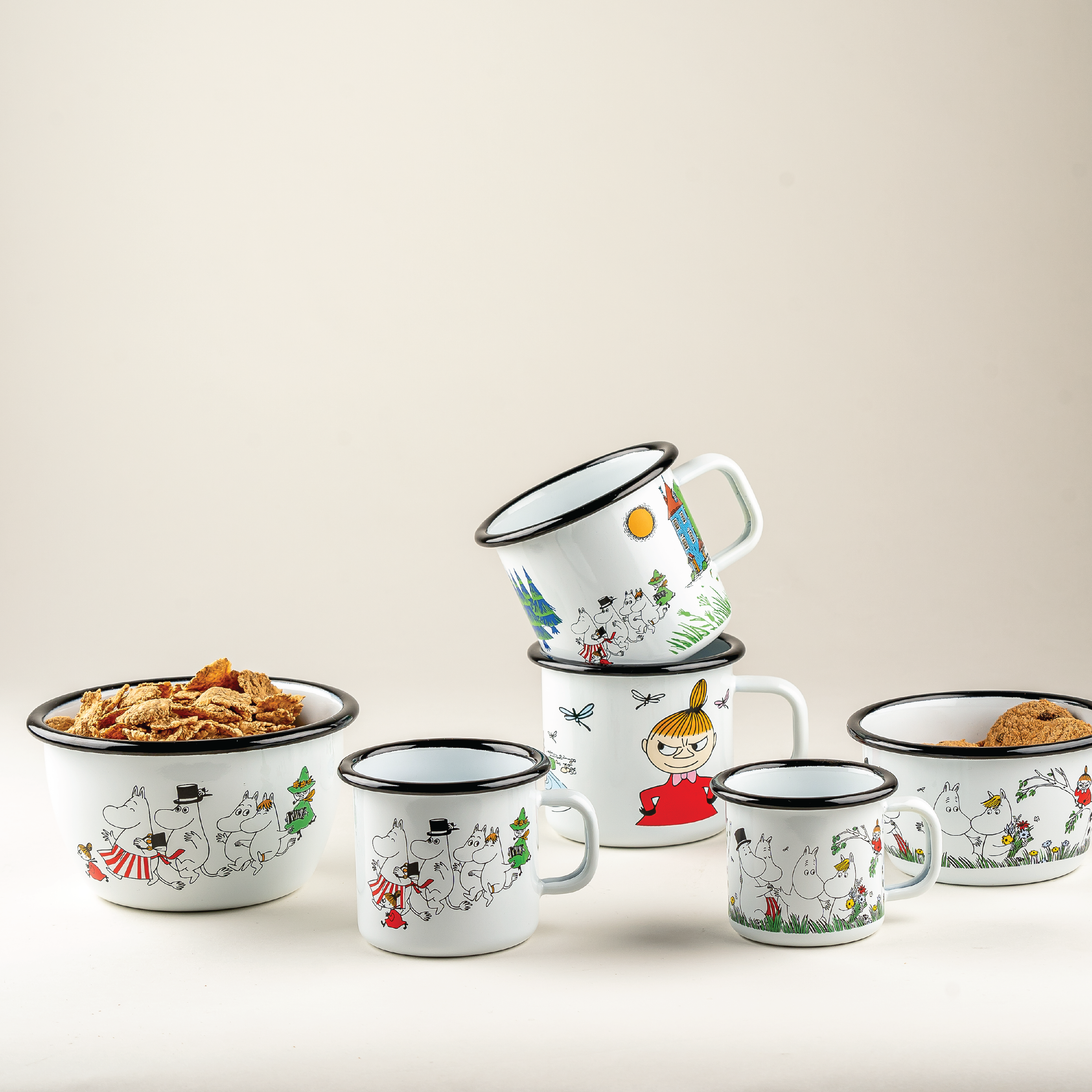 Muurla Mummikopp Emalje, Mummidalen, 2,5 dl