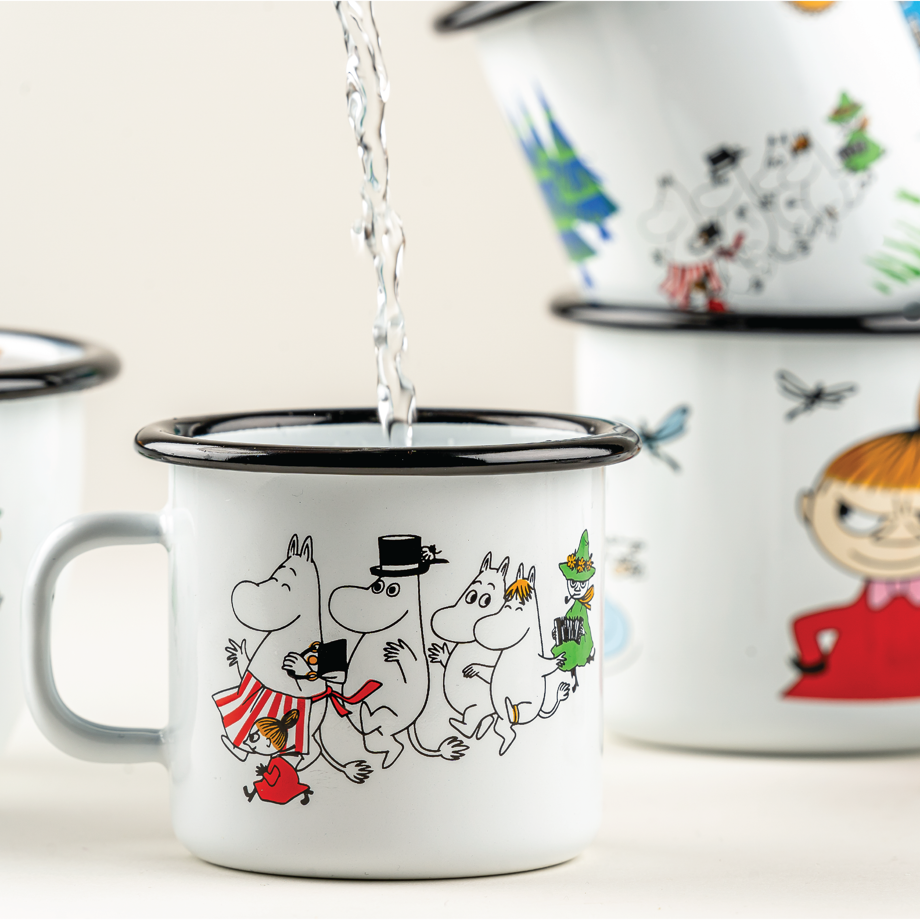 Muurla Mummikopp Emalje, Mummidalen, 2,5 dl