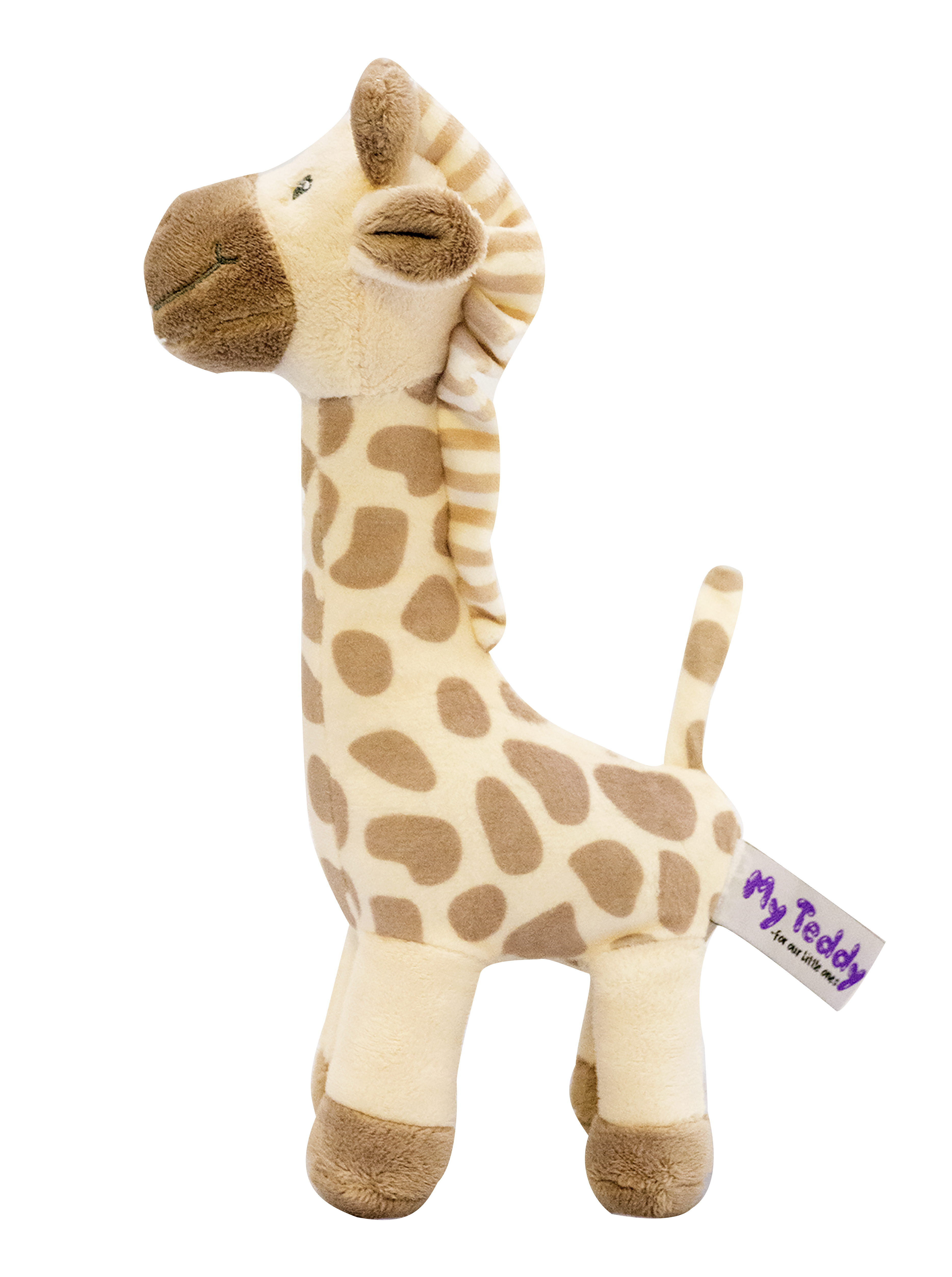 My Teddy Giraffe Rangle, stor, I brune farger, 0 mnd +