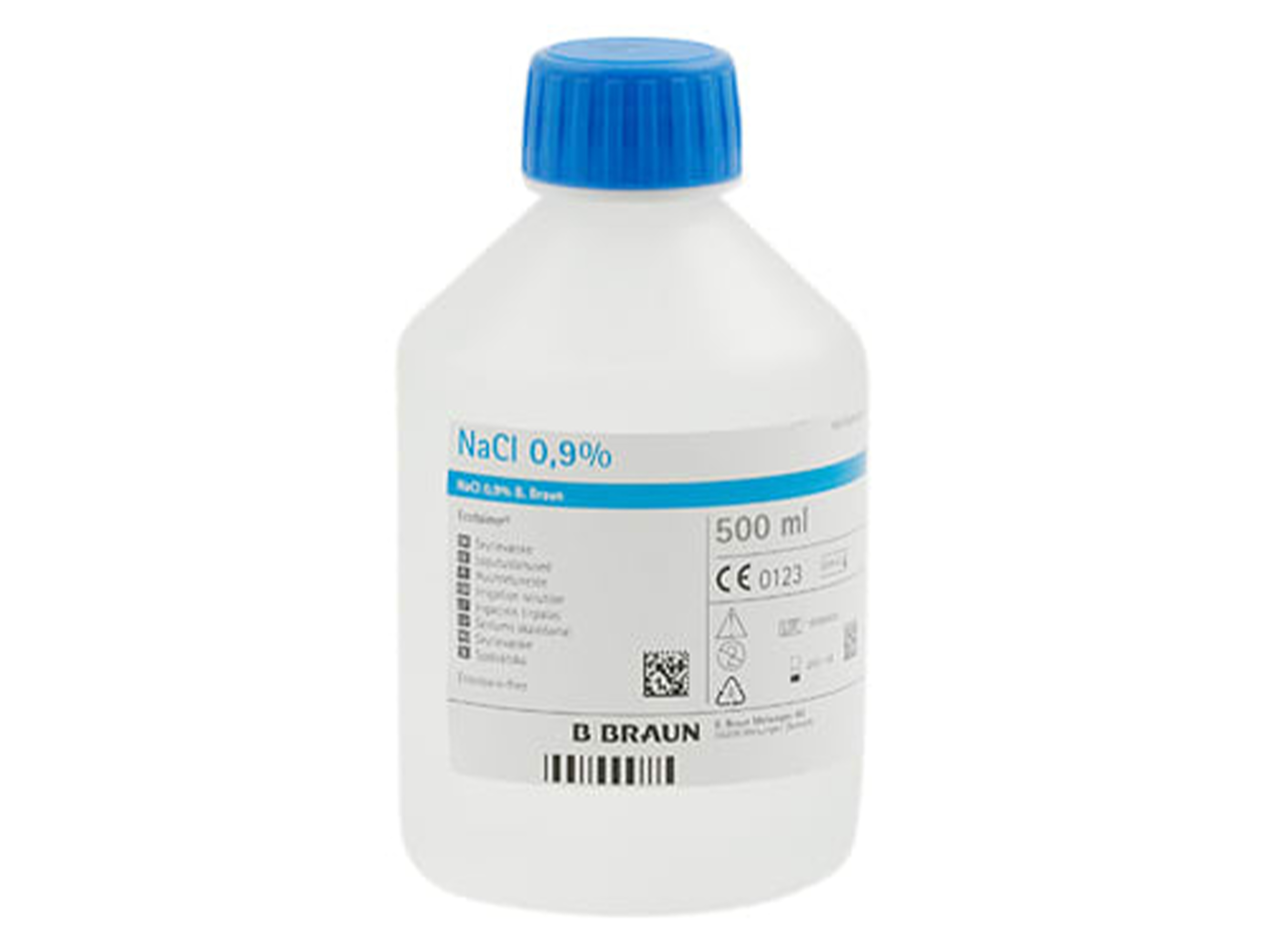 B. Braun Natriumklorid skyllevæske 0,9 % ecotain, 500 ml