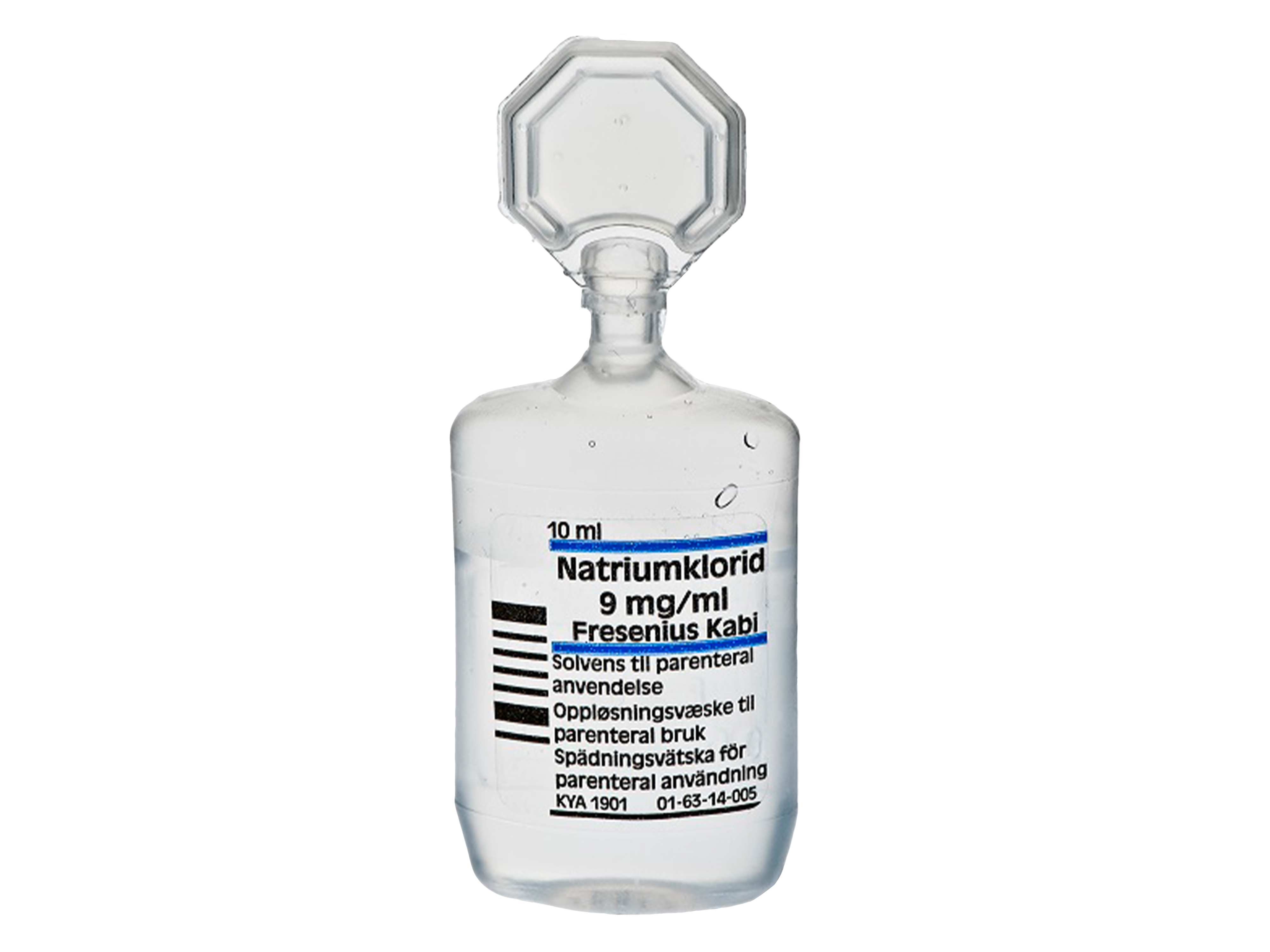 Fresenius 9 mg/ml natriumklorid oppløsningsvæske, 20 x 10 ml