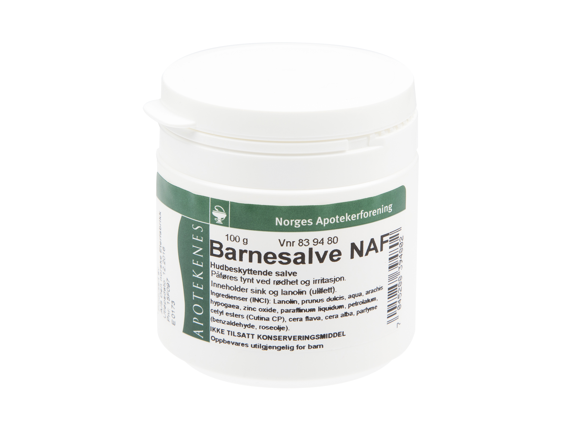 NAF Barnesalve NAF, 100 gram