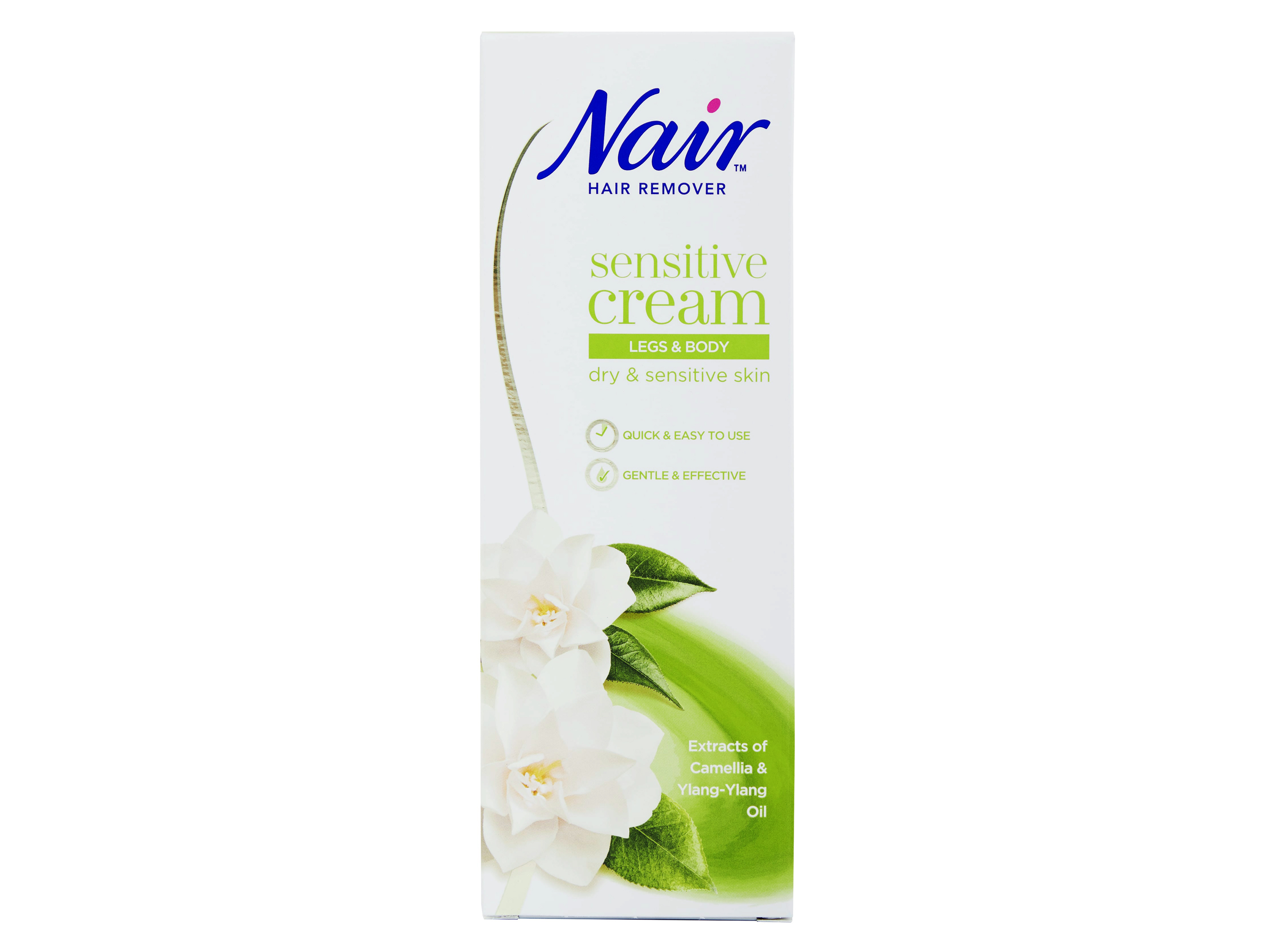 Nair Sensitive Hair Cream Legs & Body, 200 ml