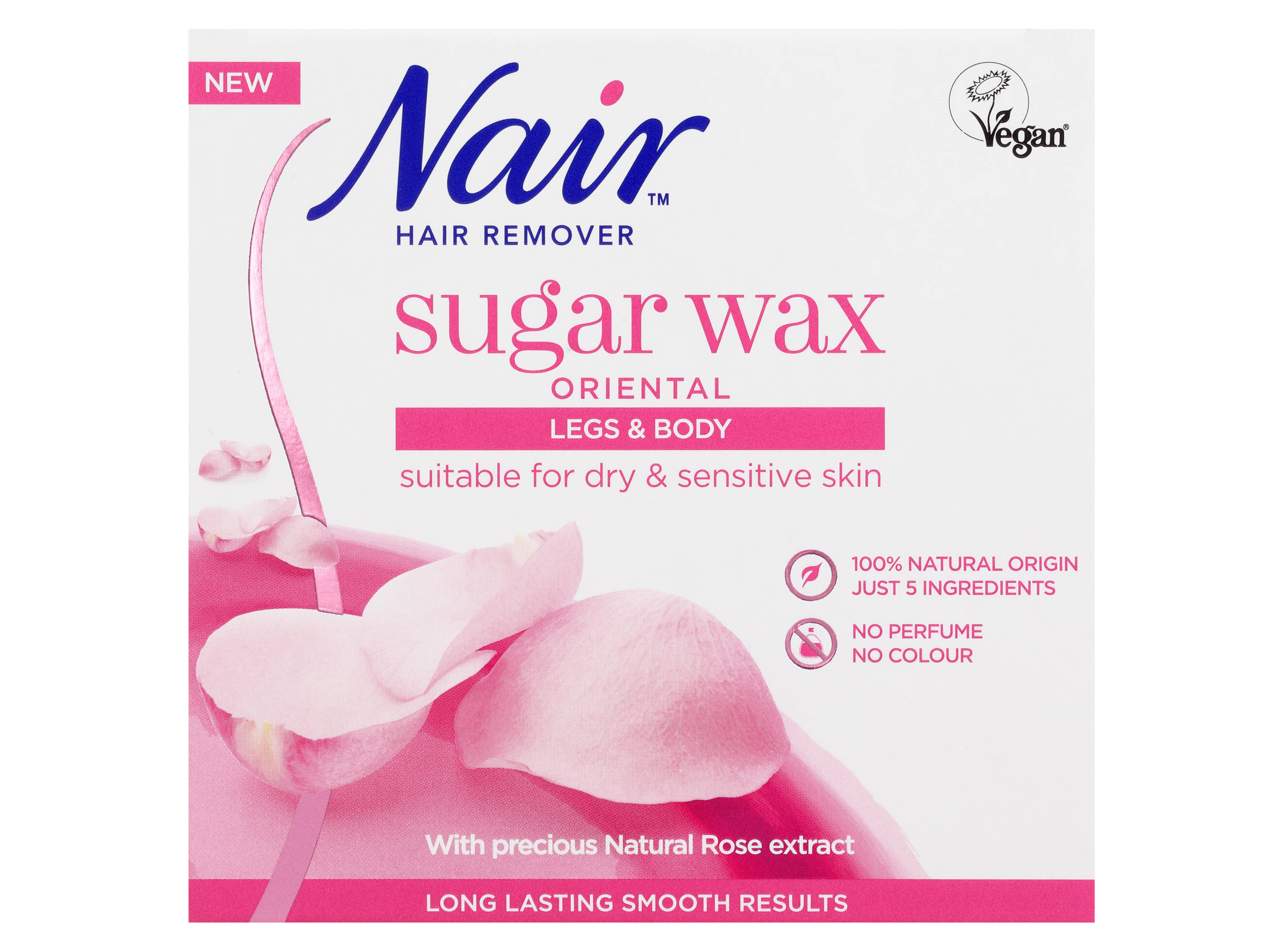 Nair Nair Rose Sugar Hot Wax Legs & Body