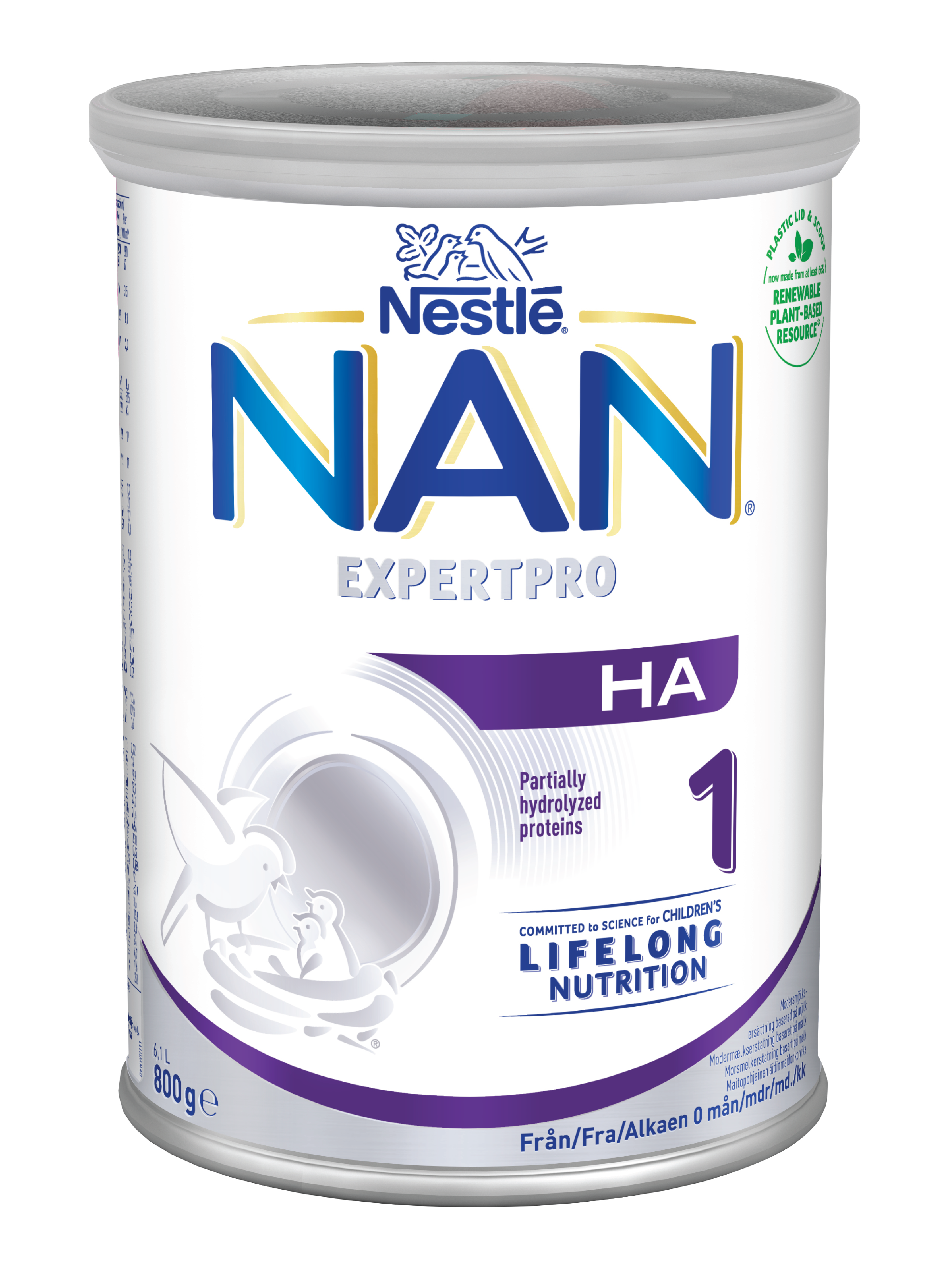NAN Expertpro HA 1 Morsmelkerstatning, 800 gram