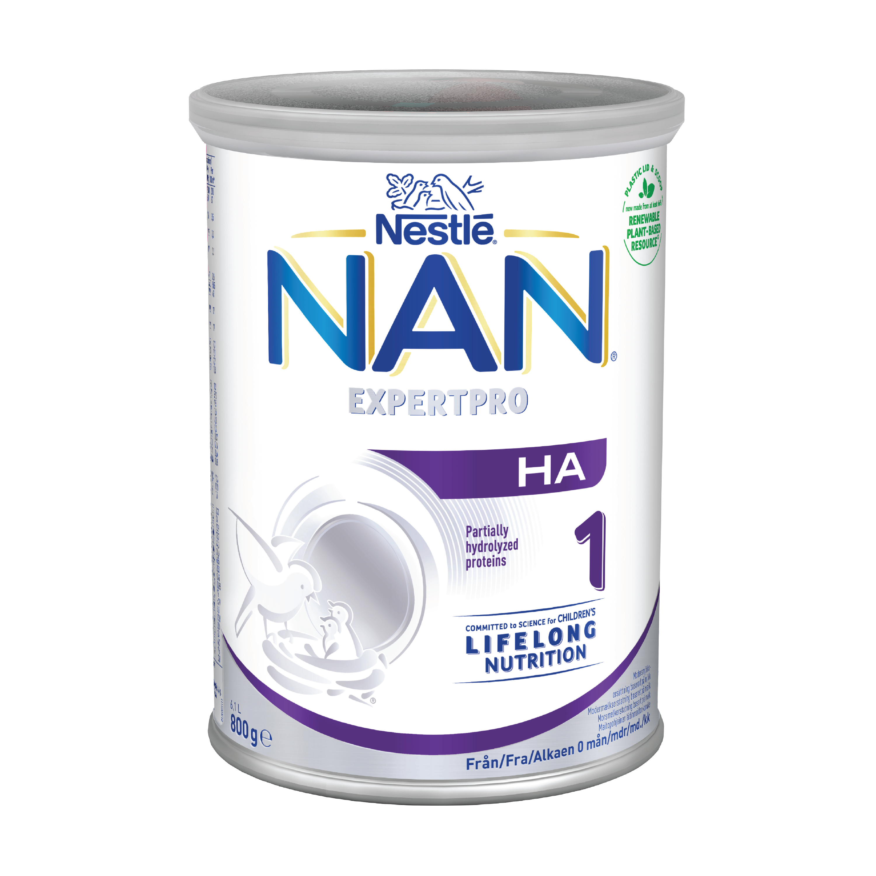 NAN Expertpro HA 1 Morsmelkerstatning, 800 gram