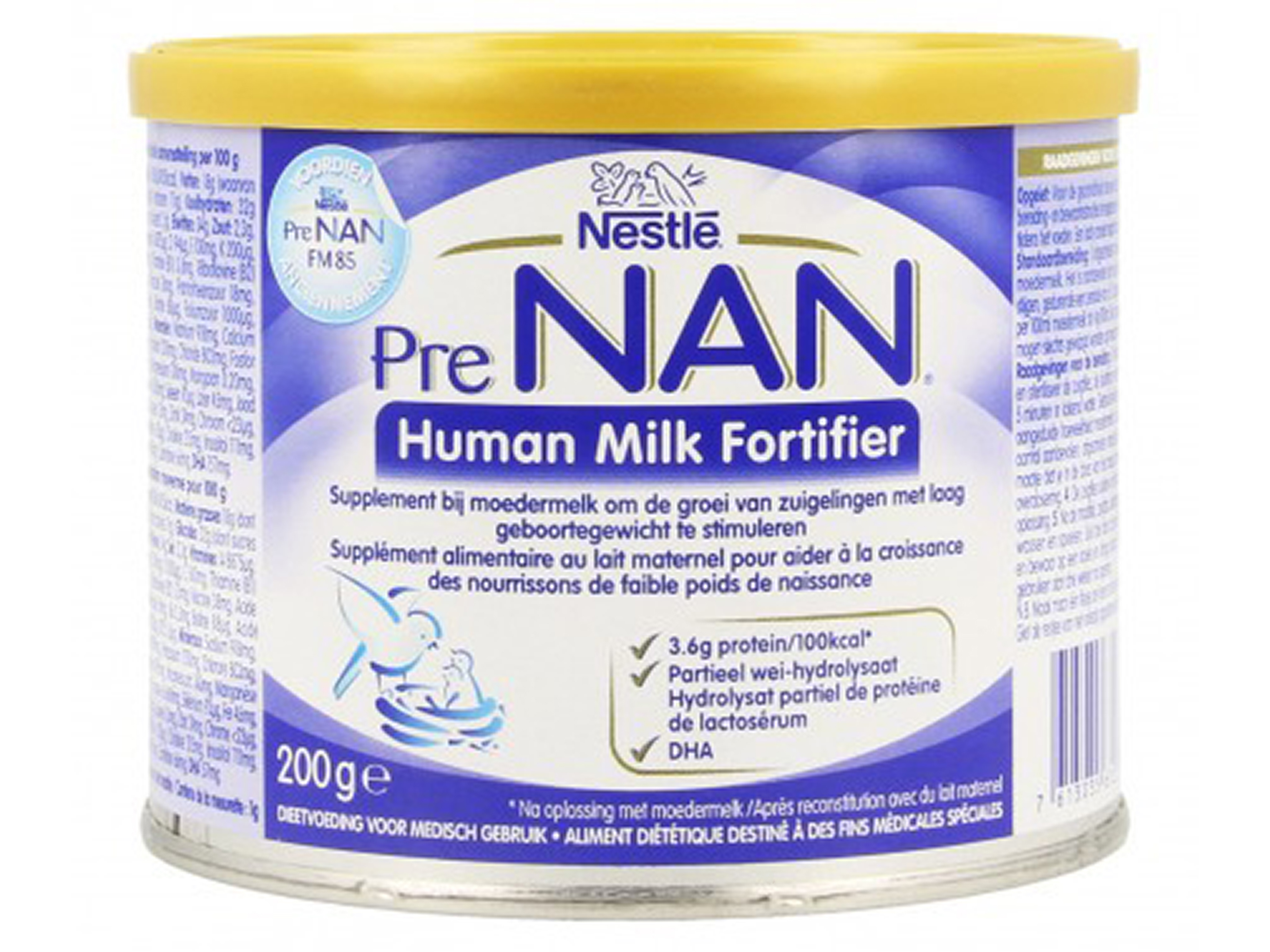 NAN Pre NAN Human Milk Fortifier Næringstilskudd, 200 gram