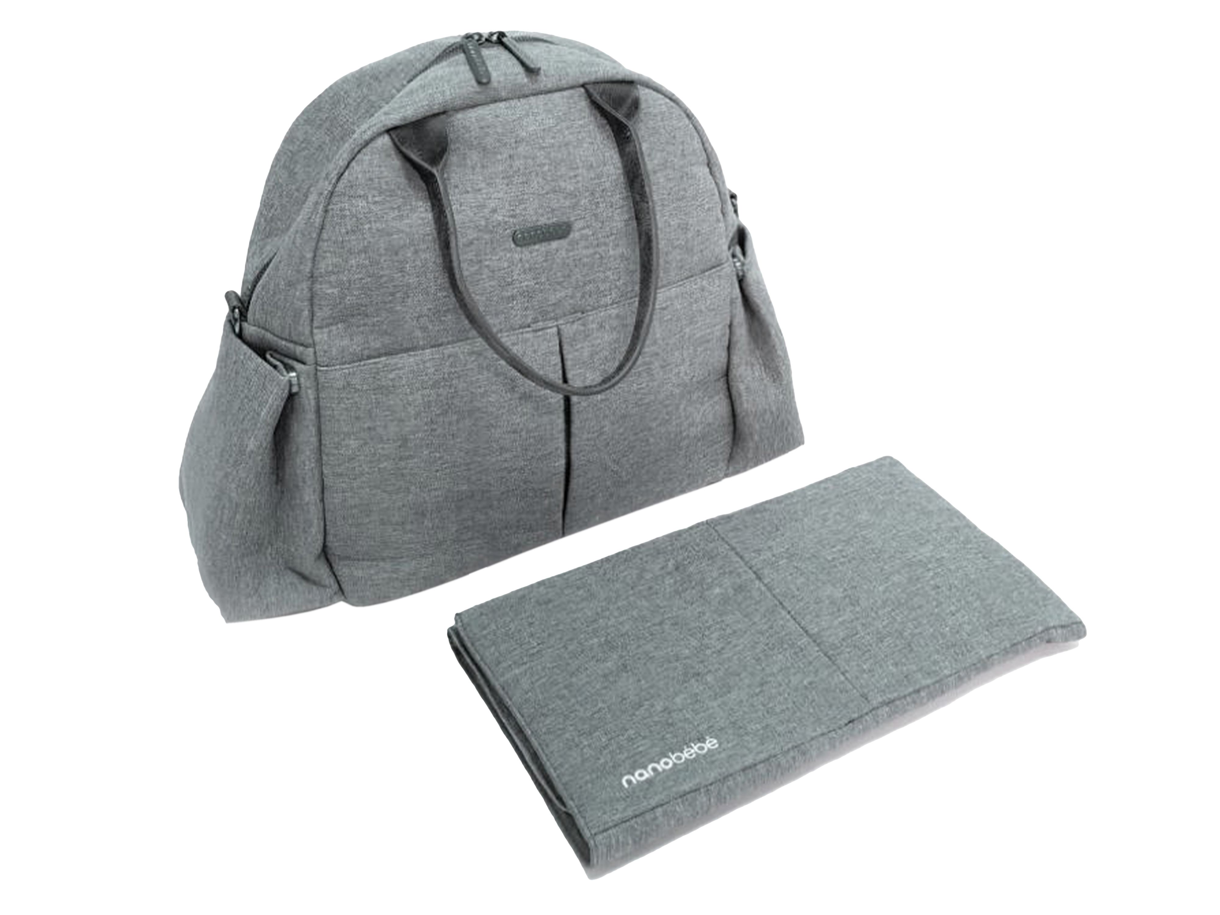 Nanobébé Backpack Diaper Bag, Grå, 1 stk.