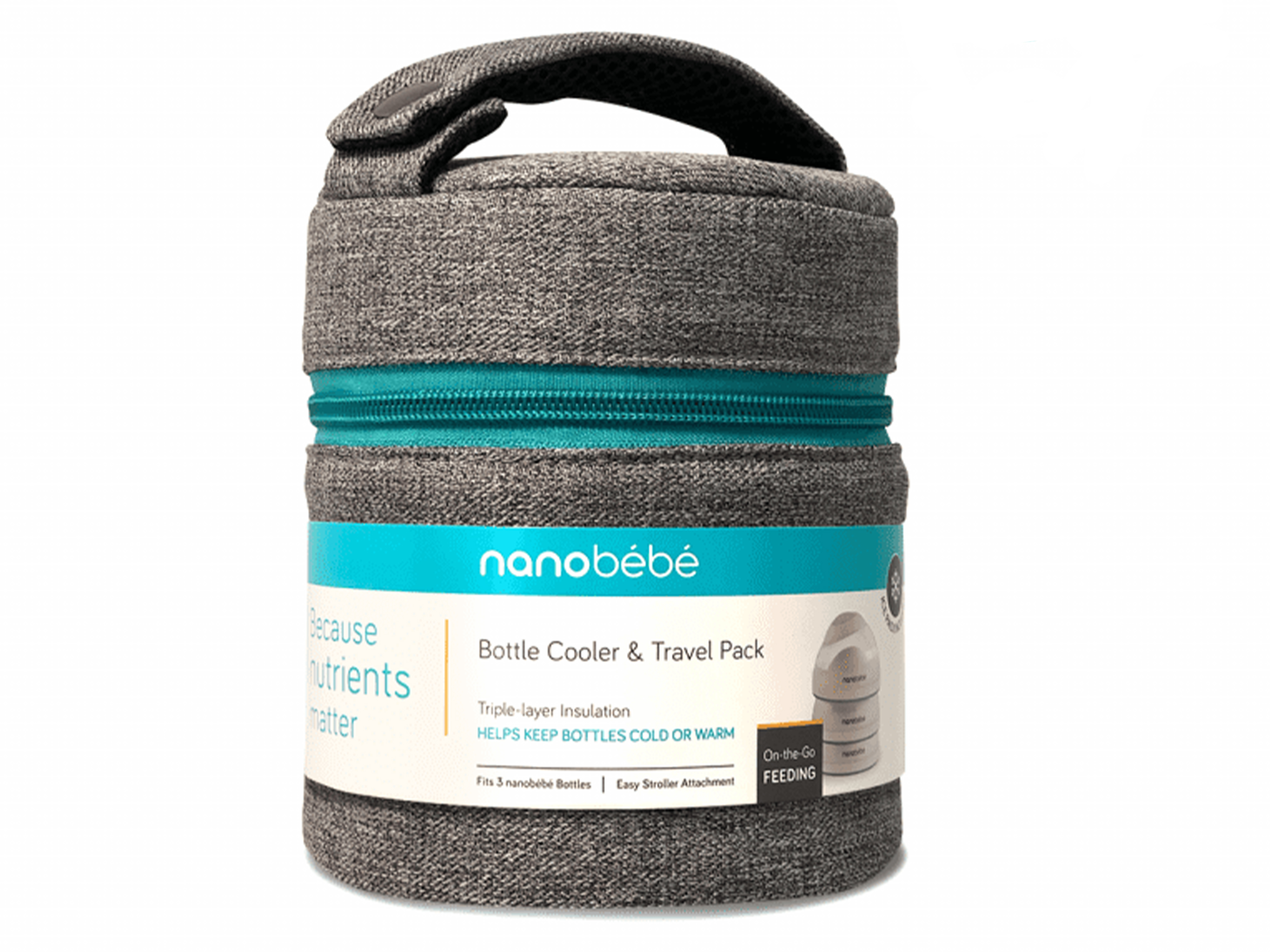 Nanobébé Bottle Cooler & Travel Pack, 1 stk