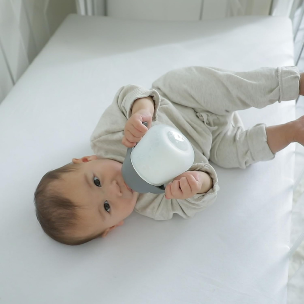 Nanobébé Løse håndtak til Flexy Silikontåteflaske Gen 2, Grå, 2 stk.