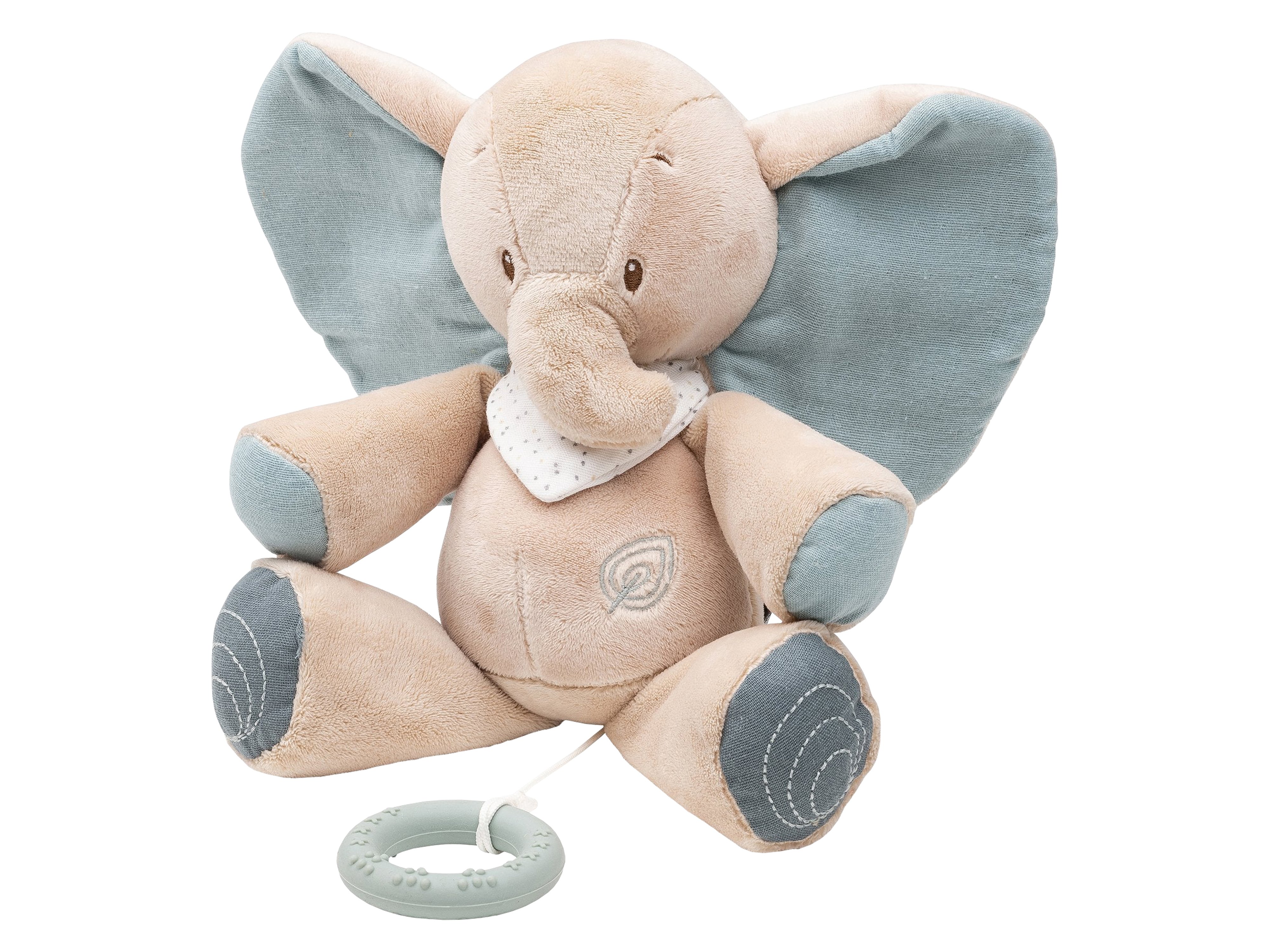 Nattou Axel & Luna Musical Cuddly Elephant, 30 cm, 1 stk.