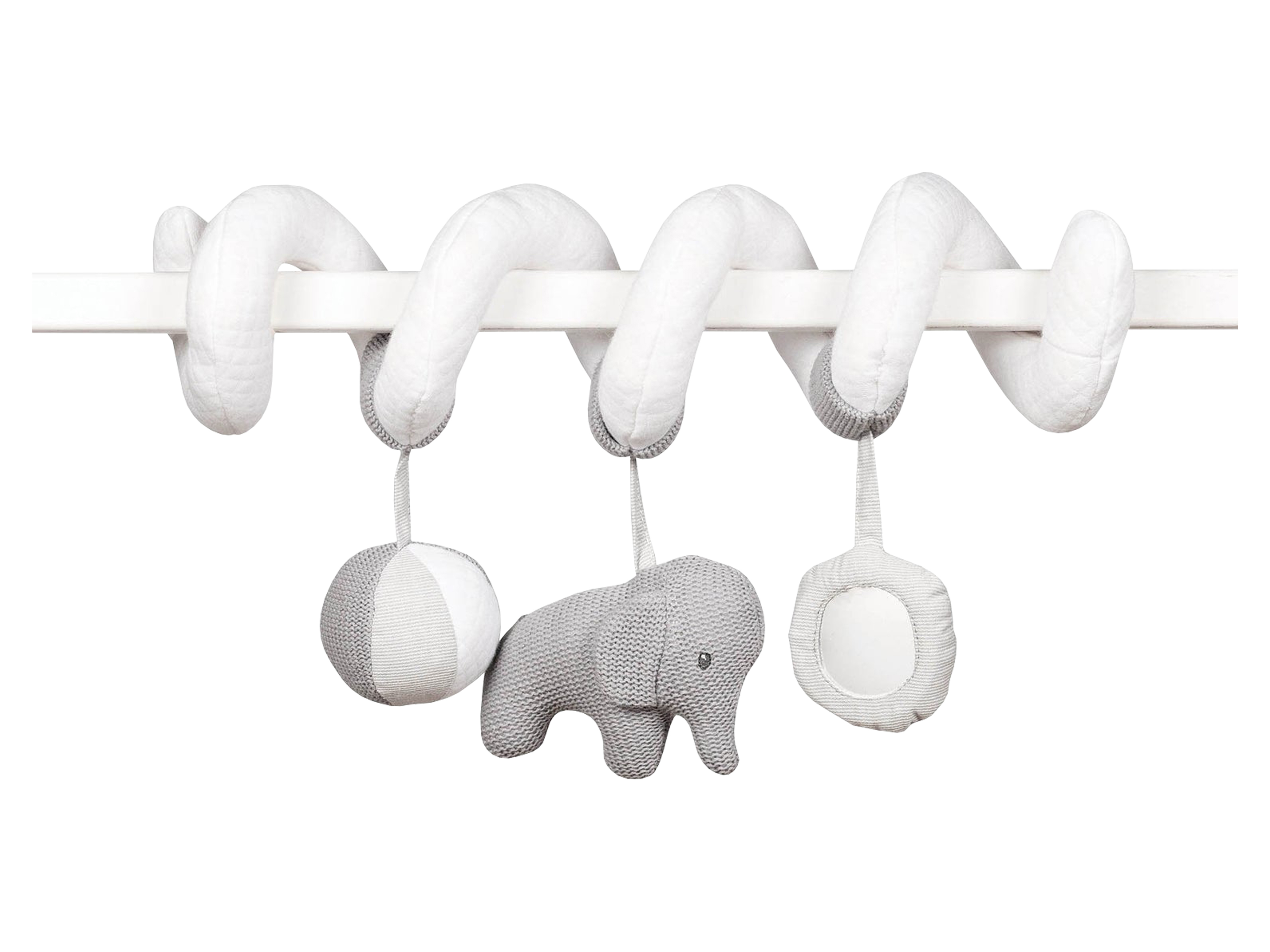 Nattou Tembo Spiral Toy Elephant, 1 stk