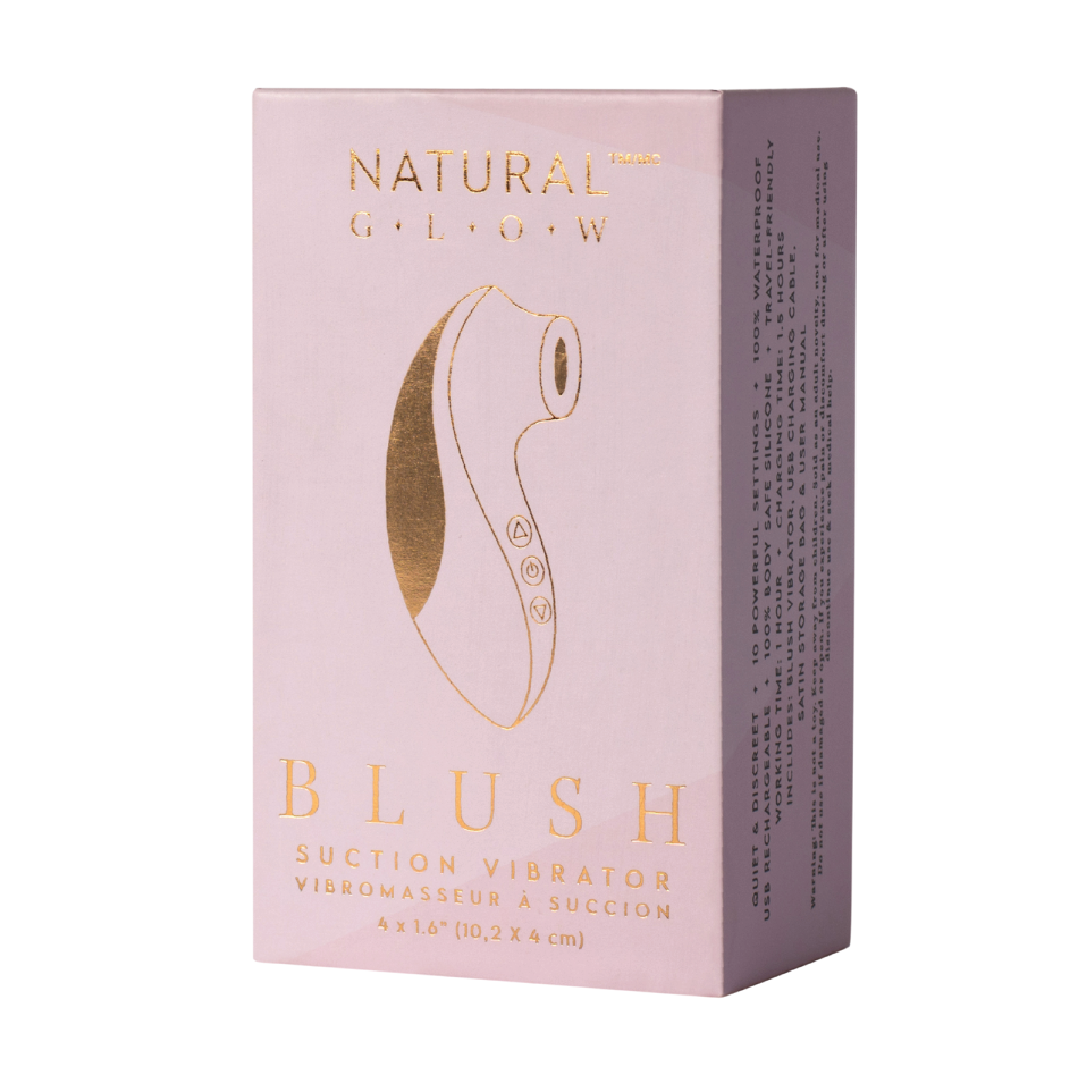 Natural Glow Blush Vibrator, 1 stk.