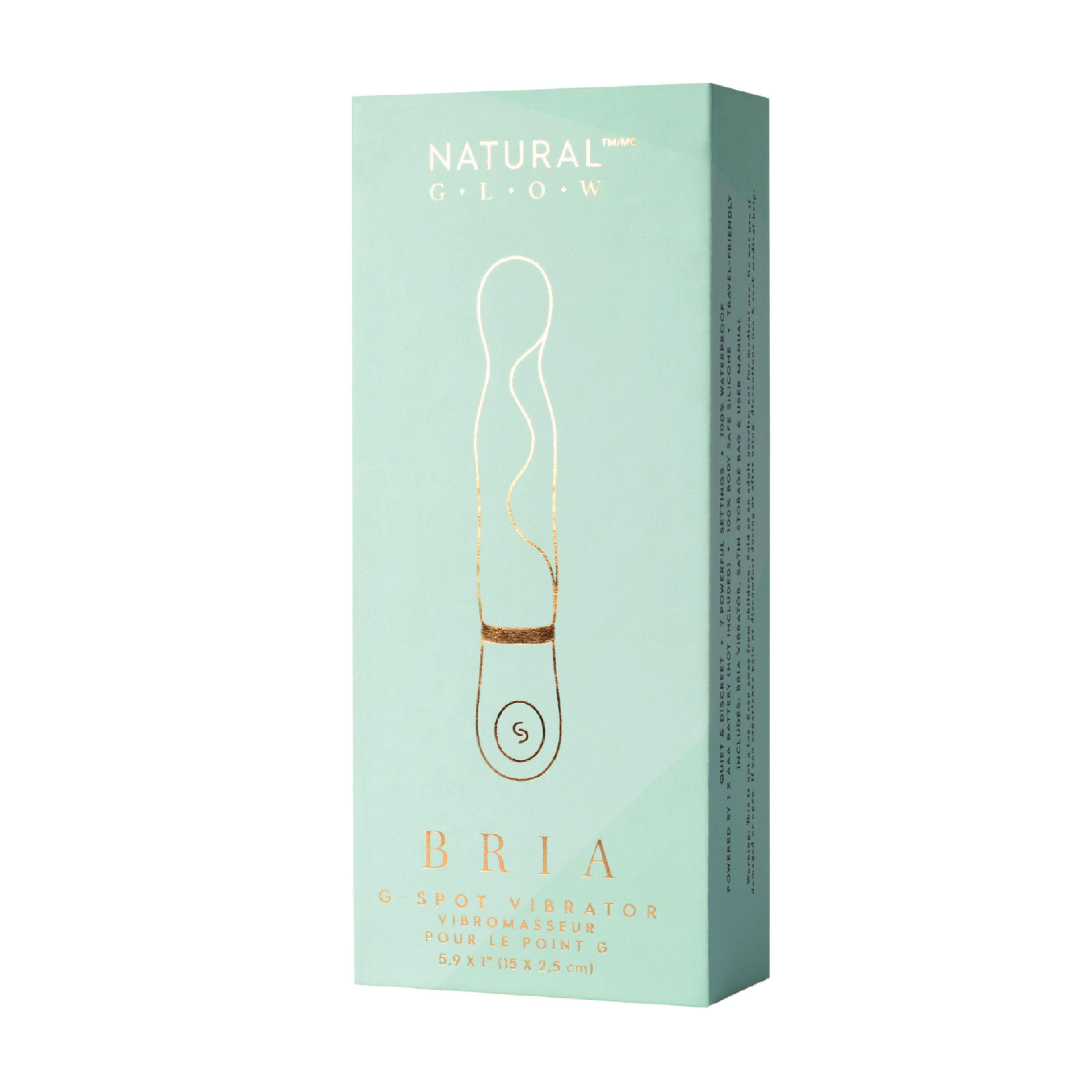 Natural Glow Bria Vibrator, 1 stk.