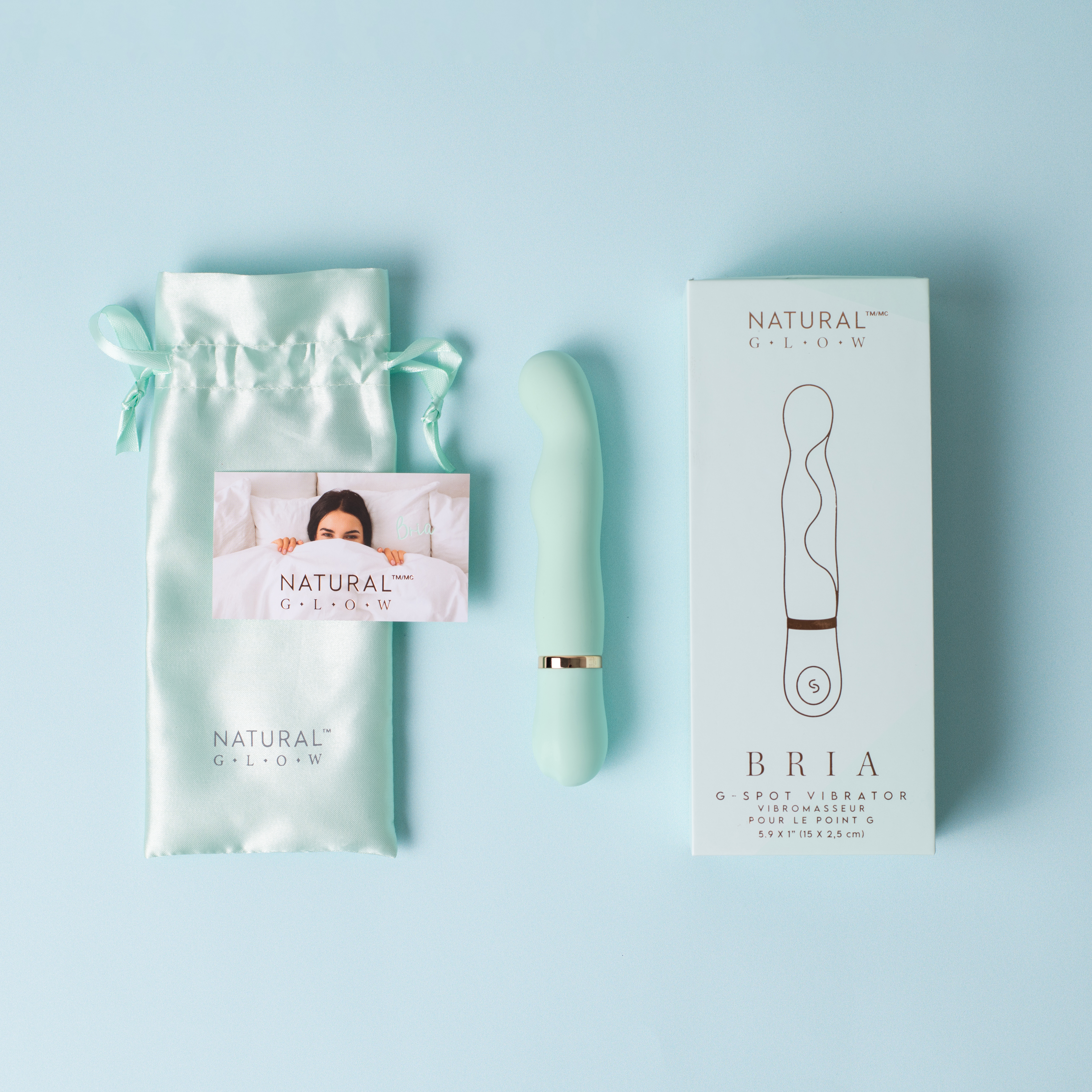 Natural Glow Bria Vibrator, 1 stk.