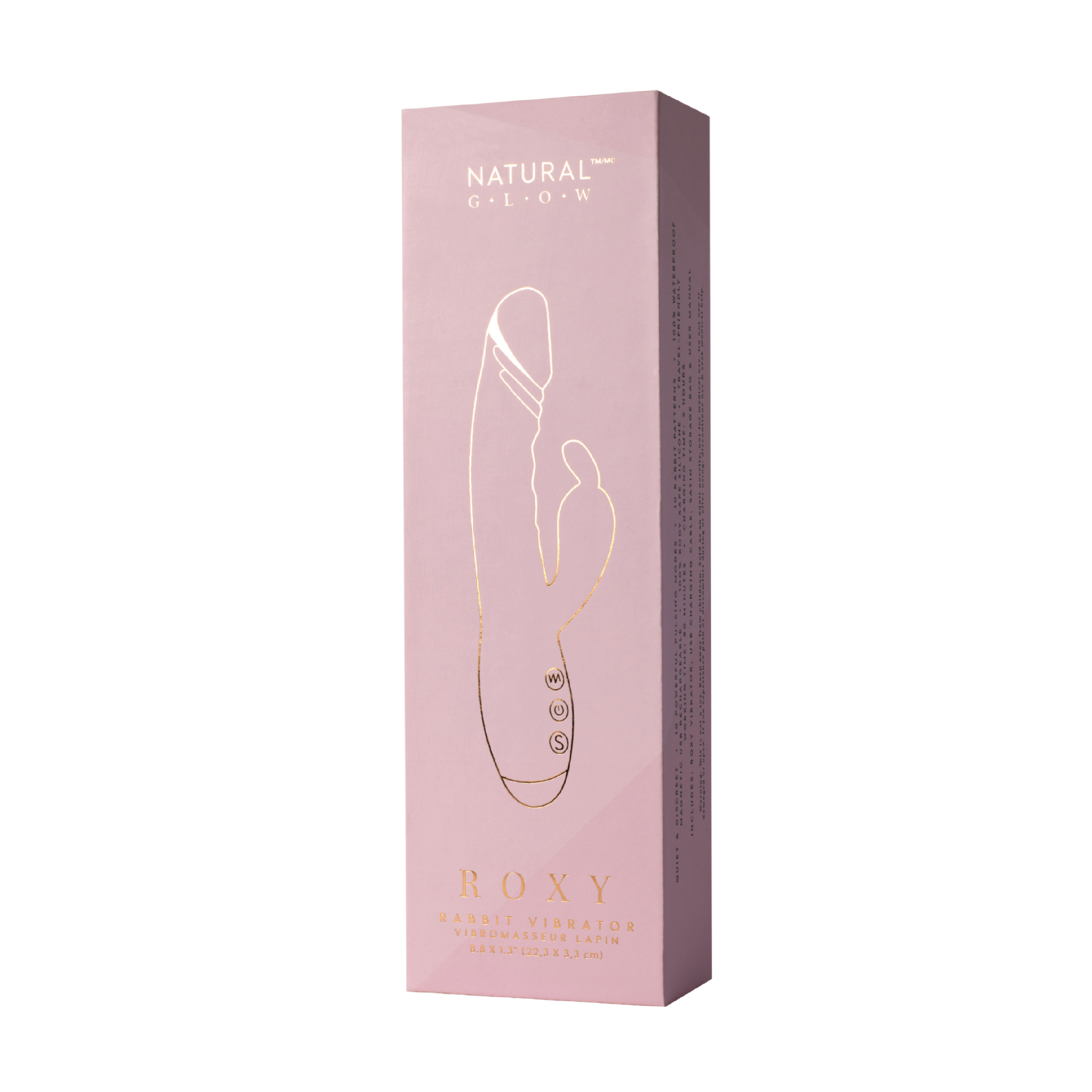 Natural Glow Roxy Vibrator, 1 stk.