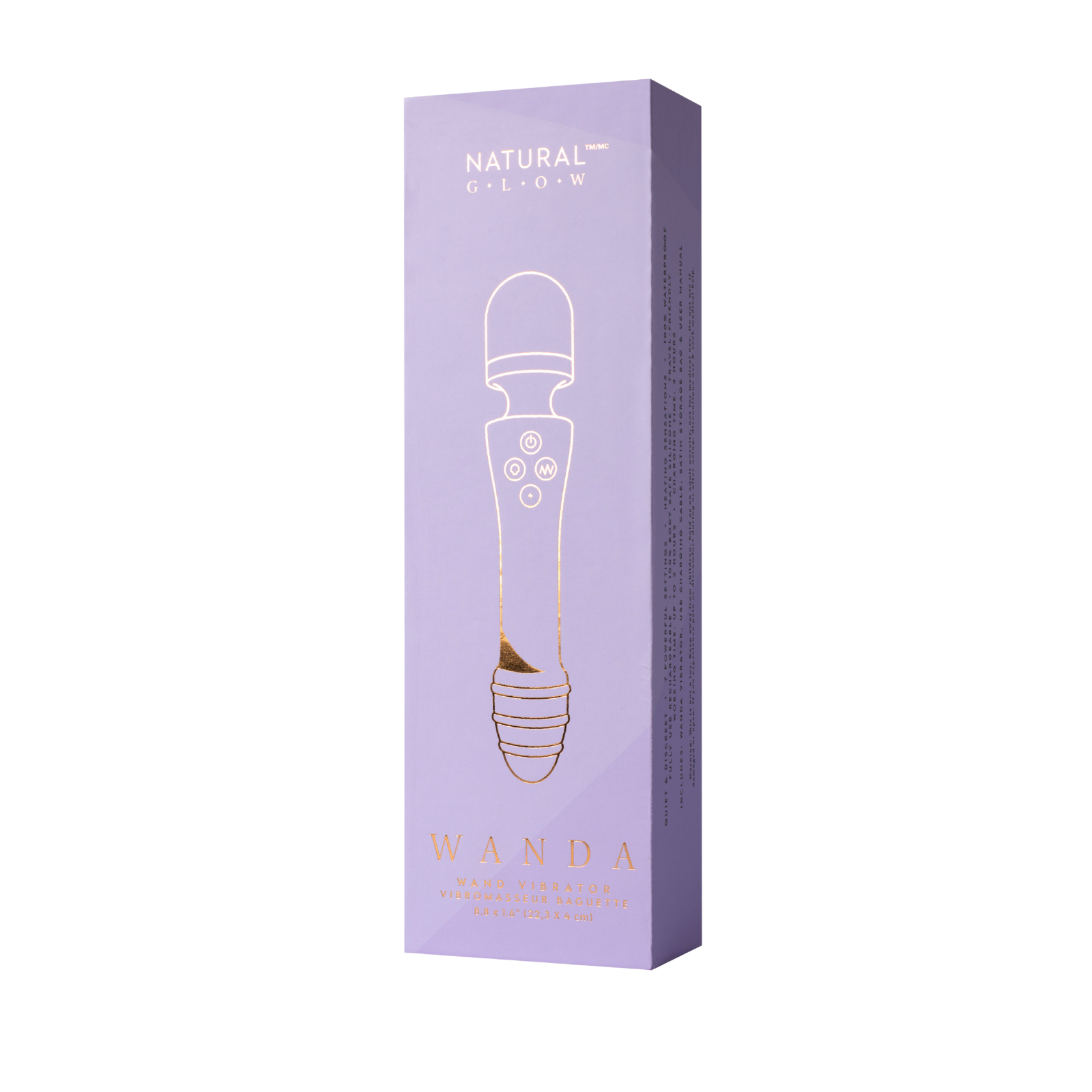 Natural Glow Wanda Vibrator, 1 stk.
